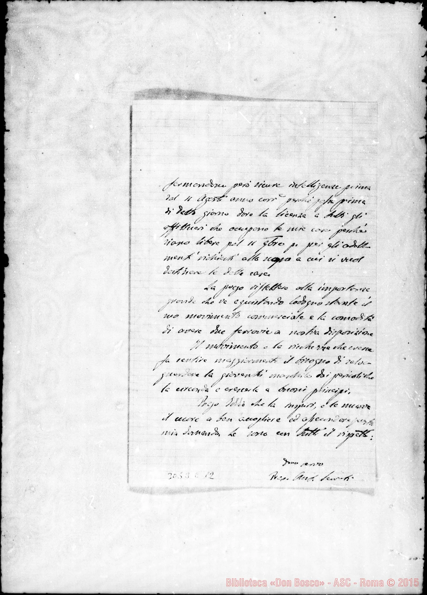 Fotogramma E 12 — Codogno: Mons. Serrati - D. Rua. Codogno, 4-07-1894