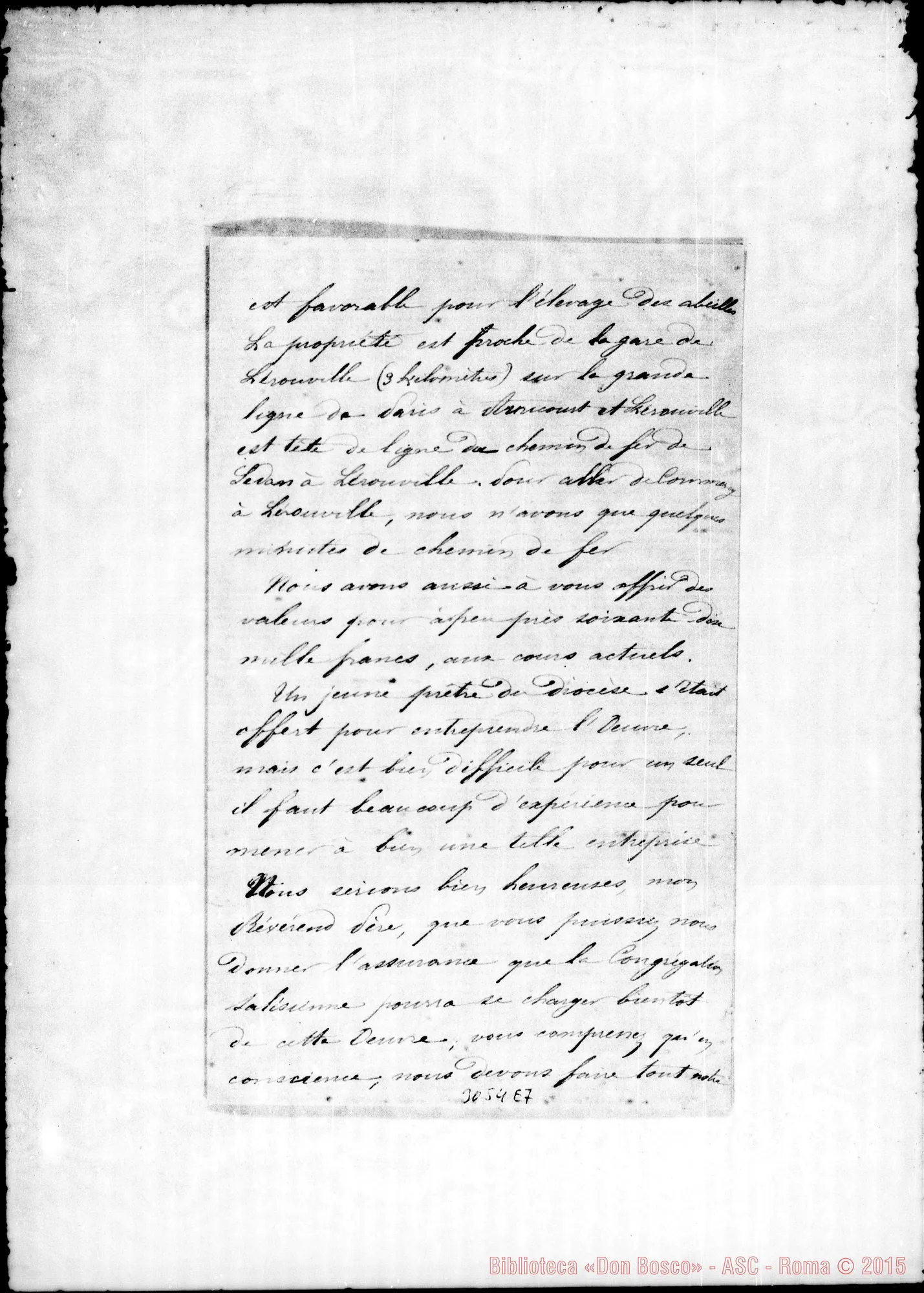 Fotogramma E 7 — A. Royer - Révérend Pére. Commercy, 31-01-1899