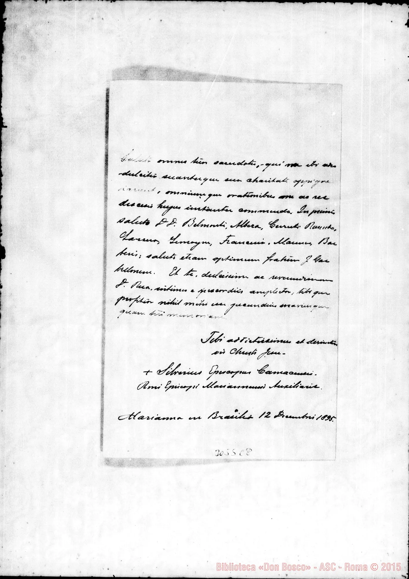 Fotogramma C 8 — Gomes Pimenta Silverio, vesc. _ D. Rua, il 12-02-1895