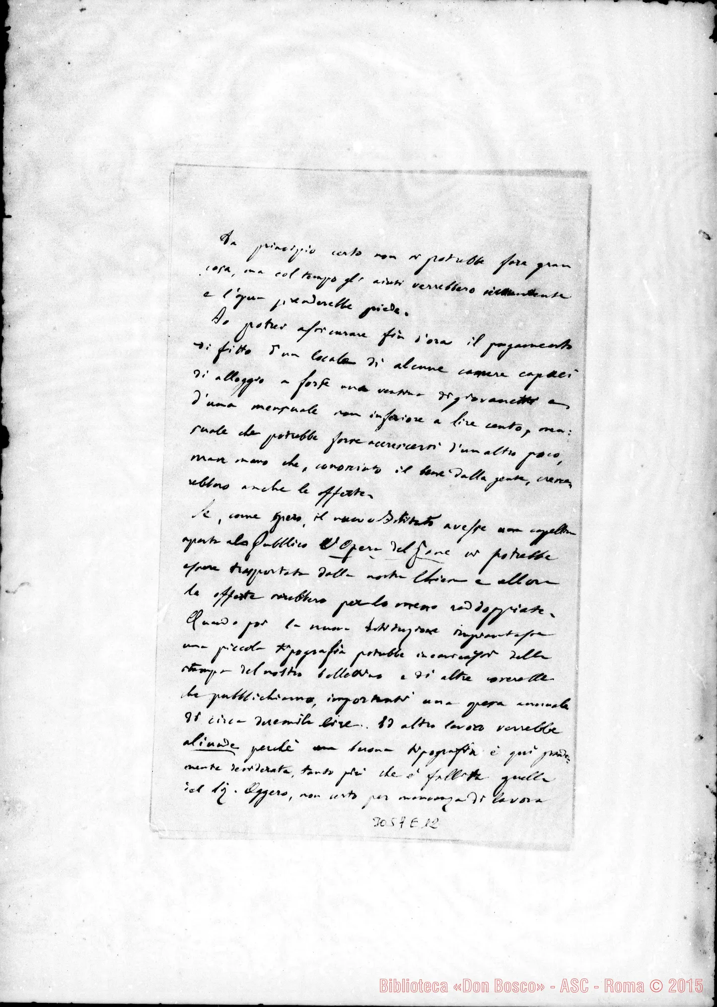 Fotogramma E 12 — Can. Peano Dalmazzo - D. Rua. s.d.