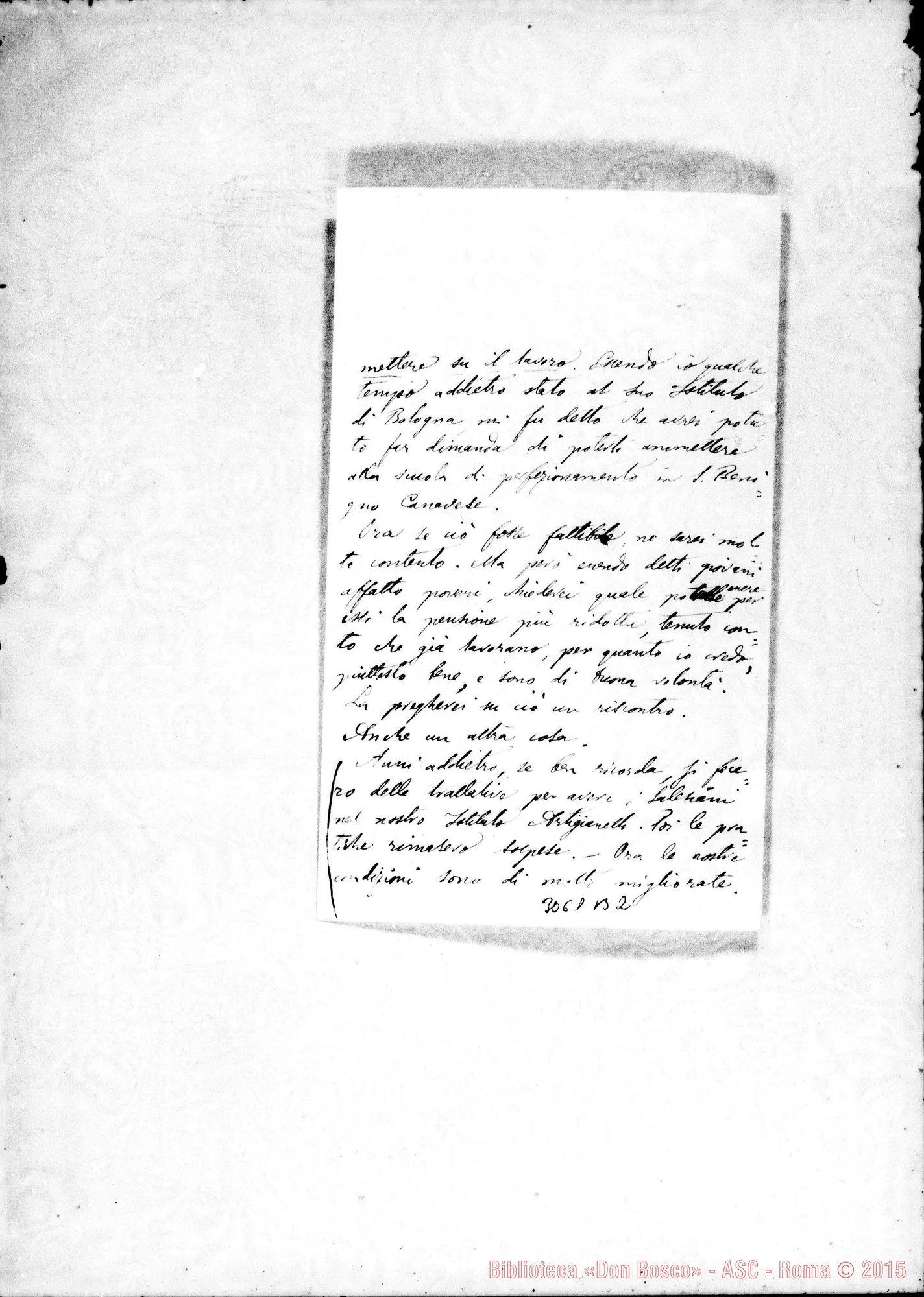Fotogramma B 2 — D. Francesco Masetti - D. Rua. Fano, 17-07-1903