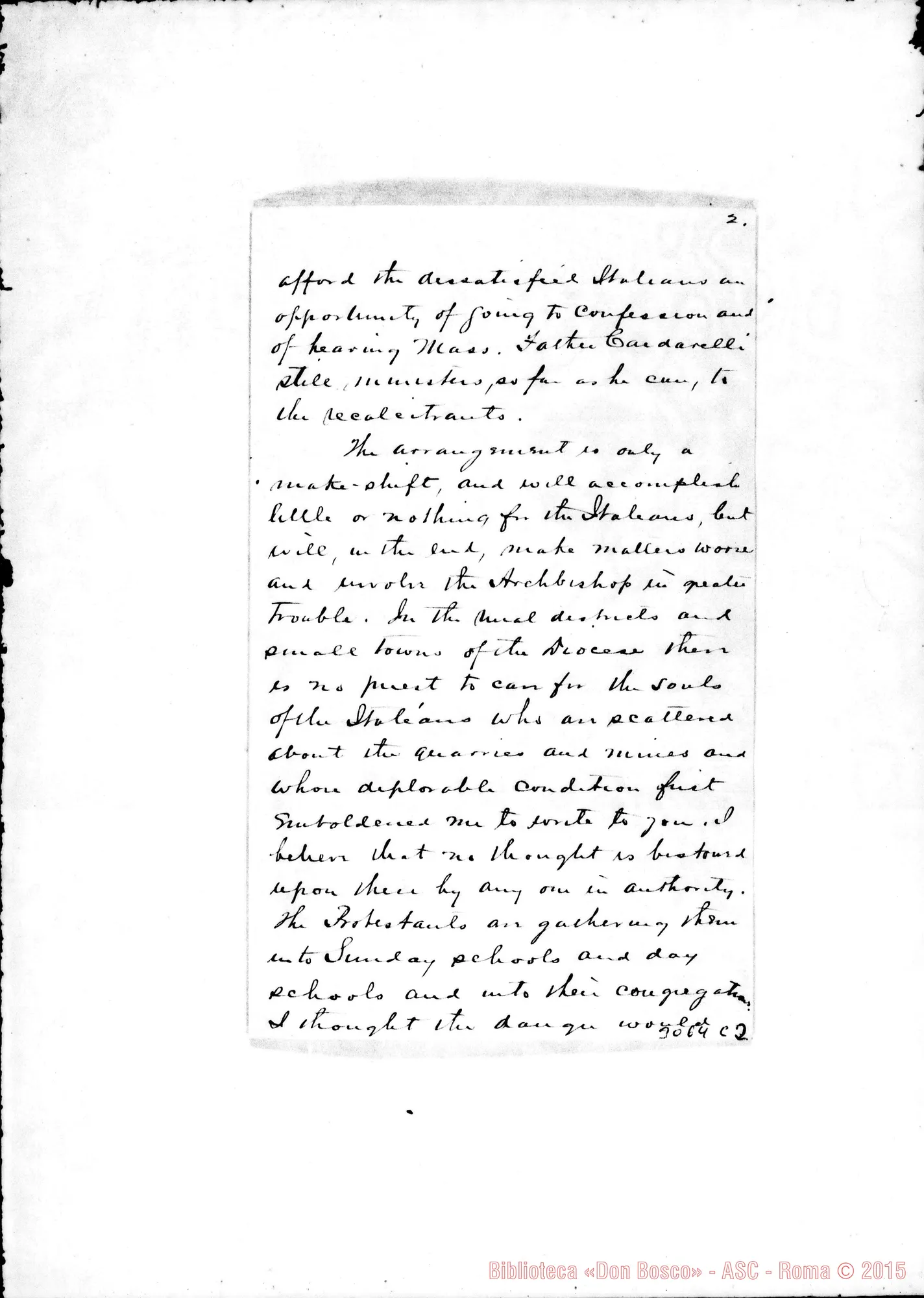 Fotogramma C 2 — McDermott - D. Rua. Filadelfia, 2-04-1897. Autogr. Rua