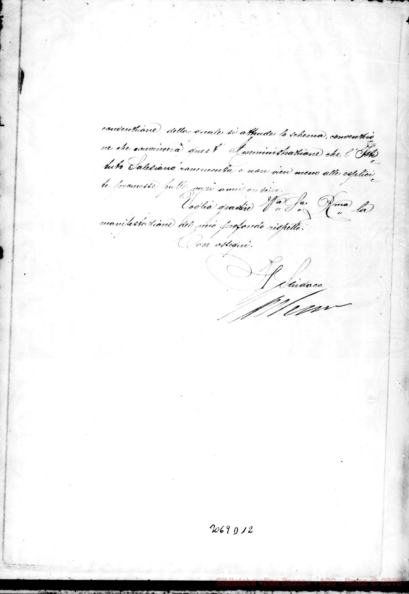 Fotogramma D 12 — Municipio di Gallipoli - D. Rua. Gallipoli, 31-10-1900