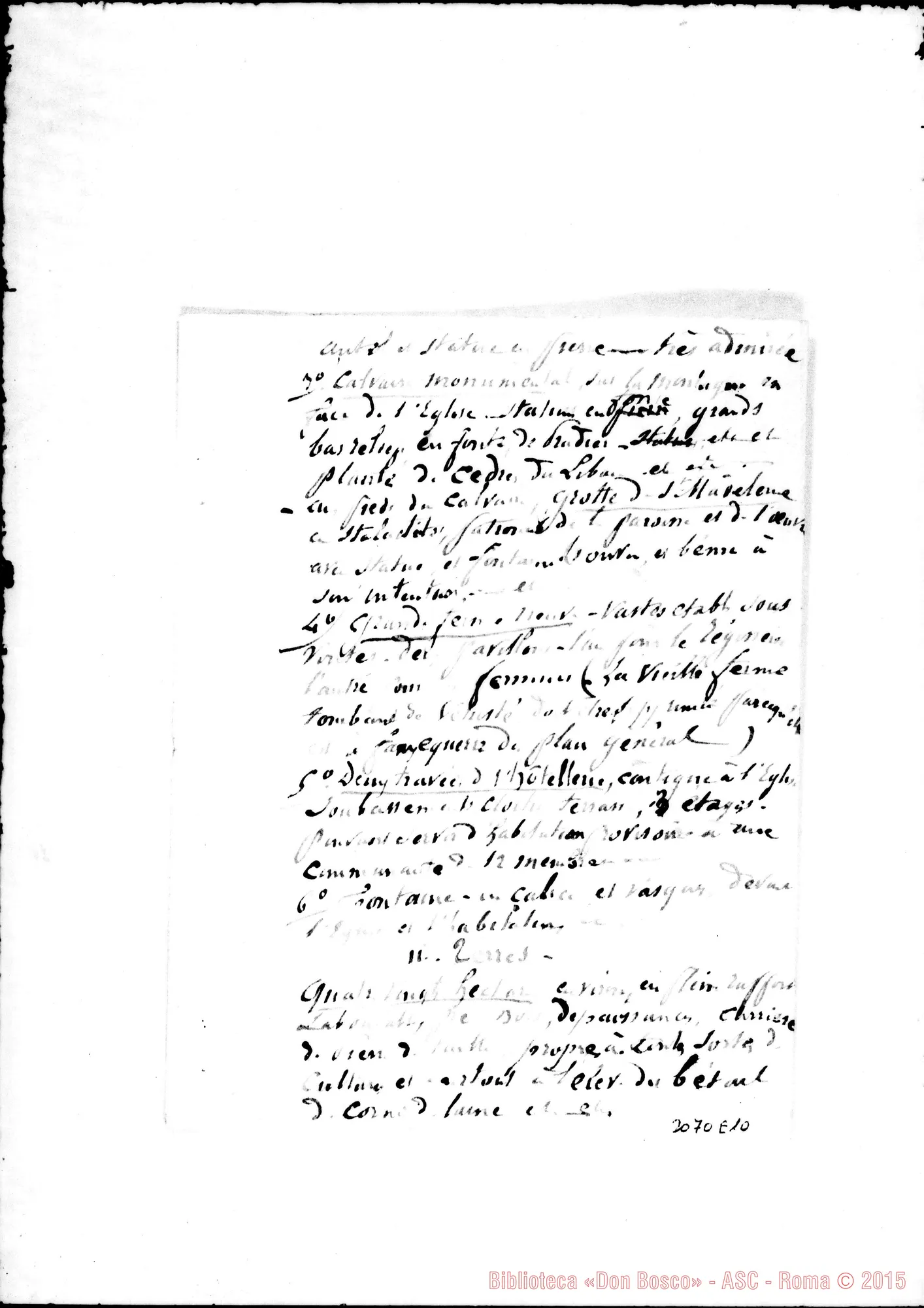 Fotogramma E 10 — Getsemani: L. de Corna - Mon Révérend Pére. Getsemani, 6-07-1901