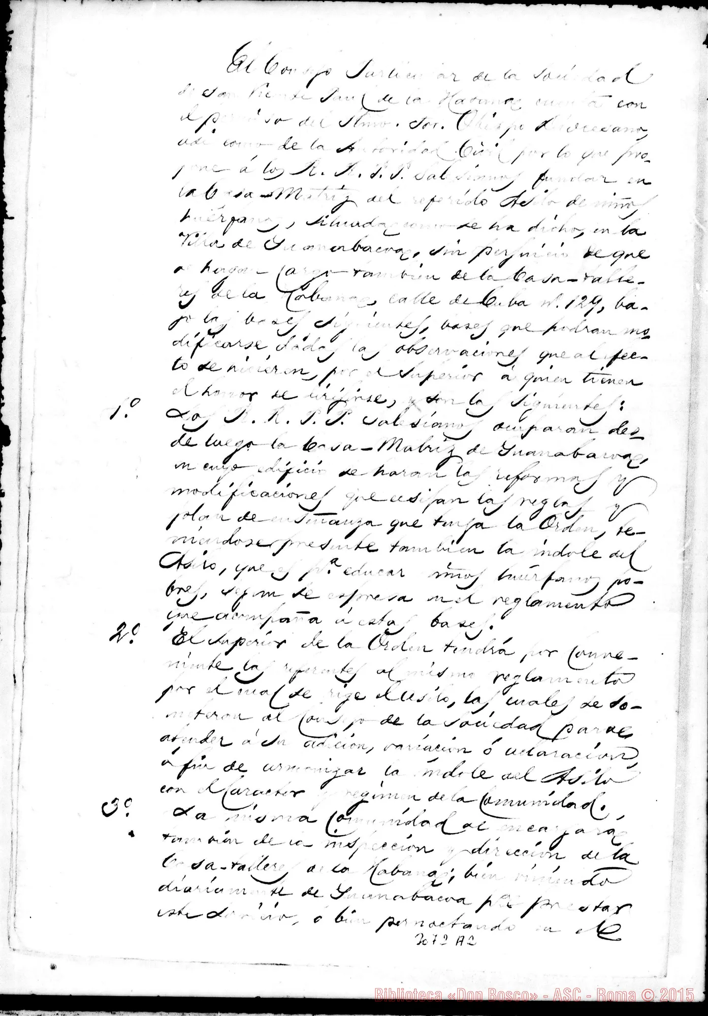 Fotogramma A 2 — Guanabacoa: Proposición que hace el Consejo Particular… La Habana, 1893