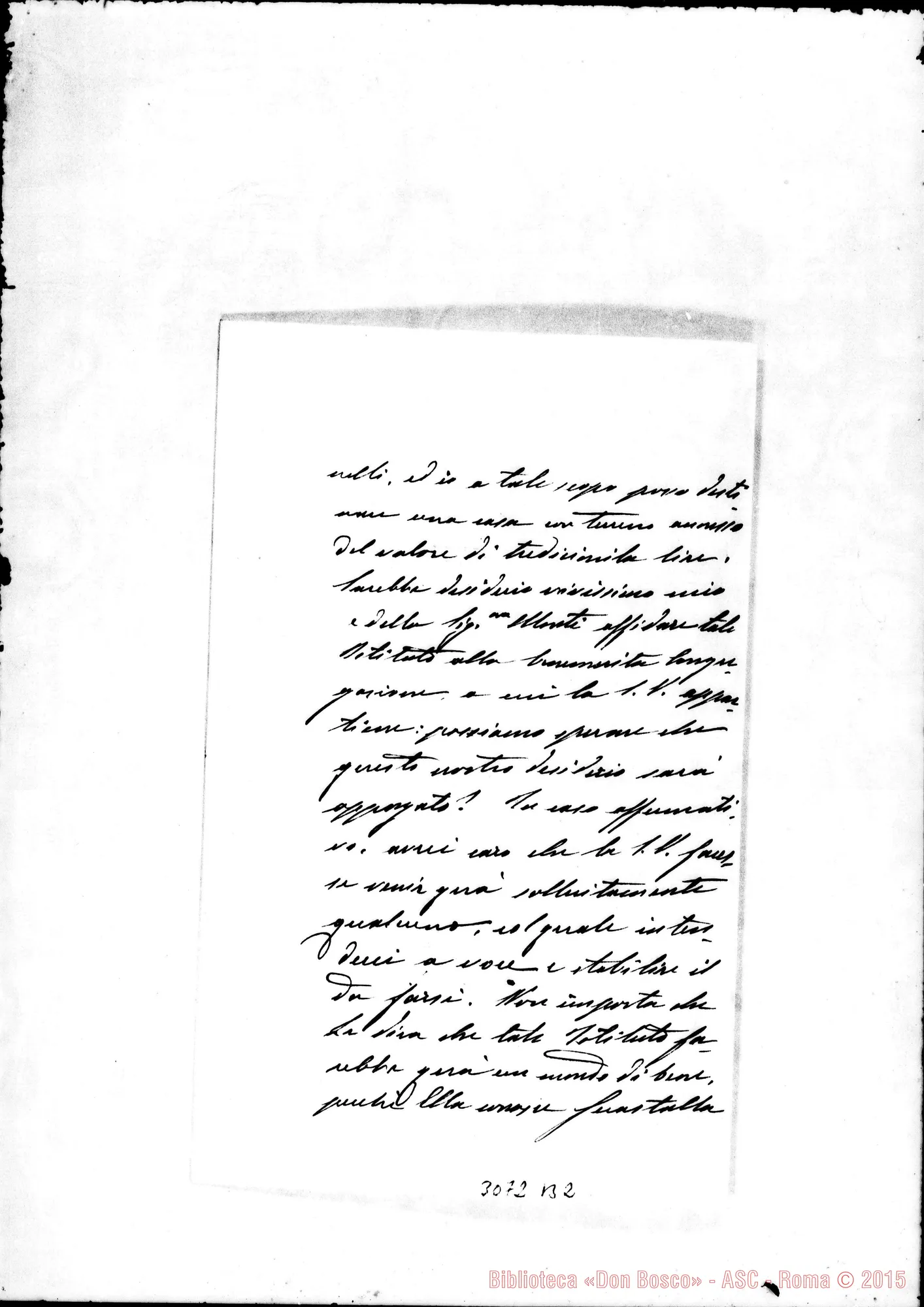 Fotogramma B 2 — Andrea Sarti, vesc. di Guastalla - Ispettore. Guastalla, 18-09-1908