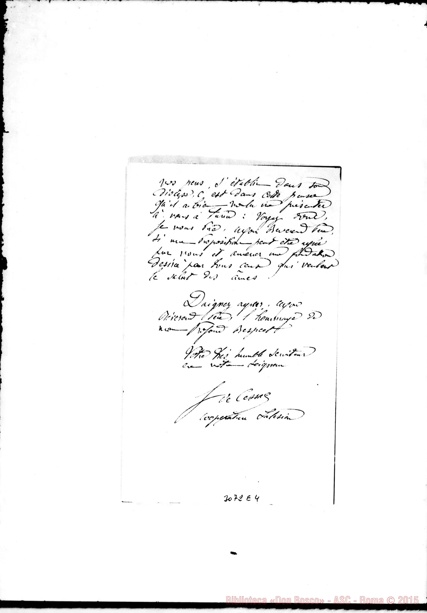 Fotogramma E 4 — Gueret: J. de Cessac - Révérend Pére. Gueret, 13-07-1896