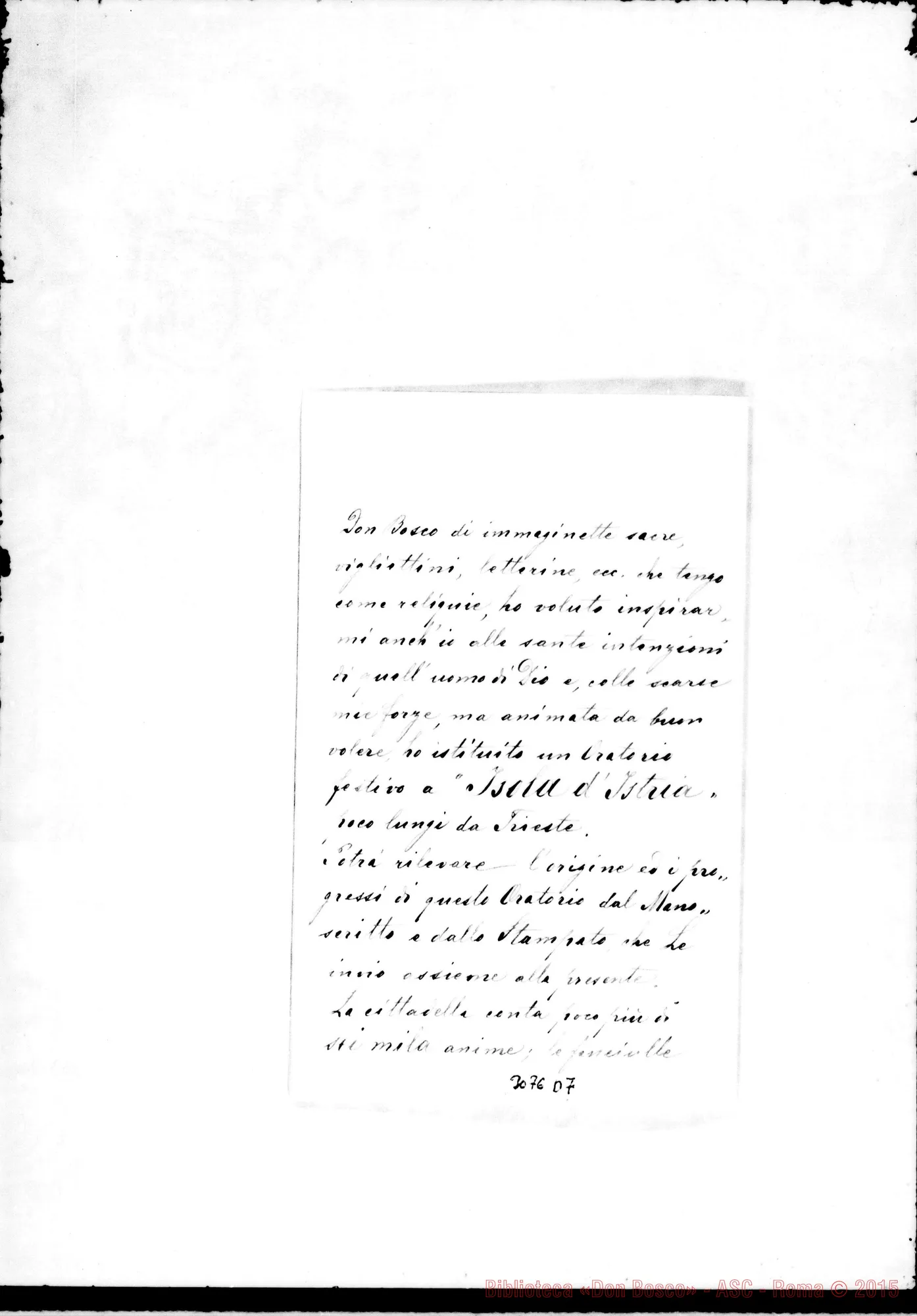Fotogramma D 7 — Annetta Ceconi - D. Rua. Isola d’Istria, 11-06-1896