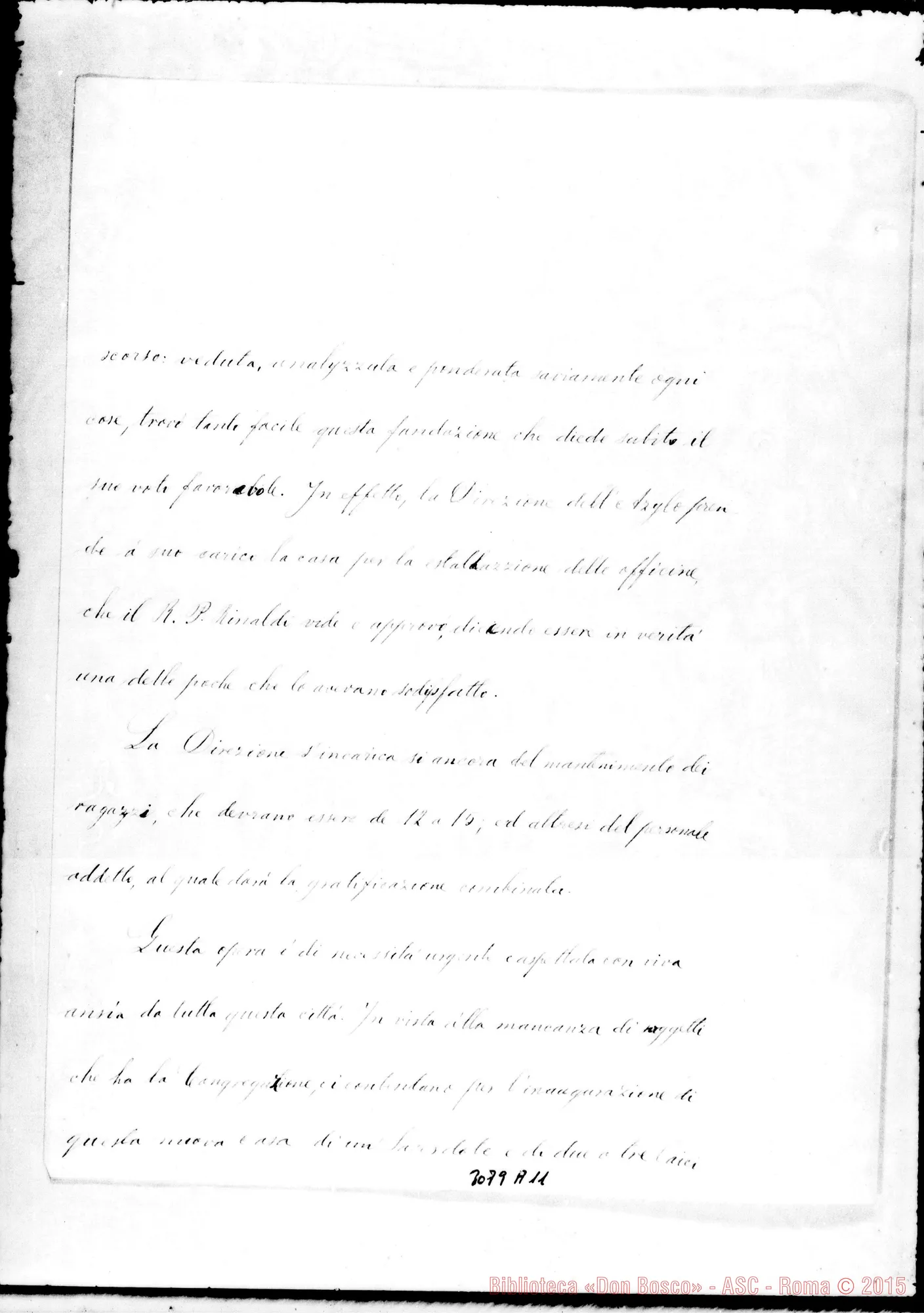 Fotogramma A 11 — Lamego: Almeida Silvano, pres. - Rev.mo Sig.. Lamego, 12-05-1898. Autogr. Rua