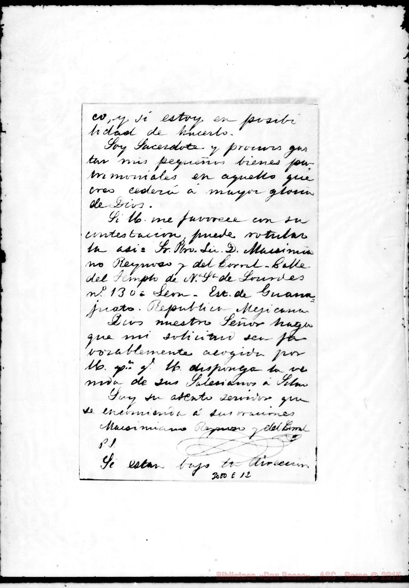 Fotogramma E 12 — Leon (Mexico): Reynoso y del Corrai - D. Rua. Leon, 7-09-1894