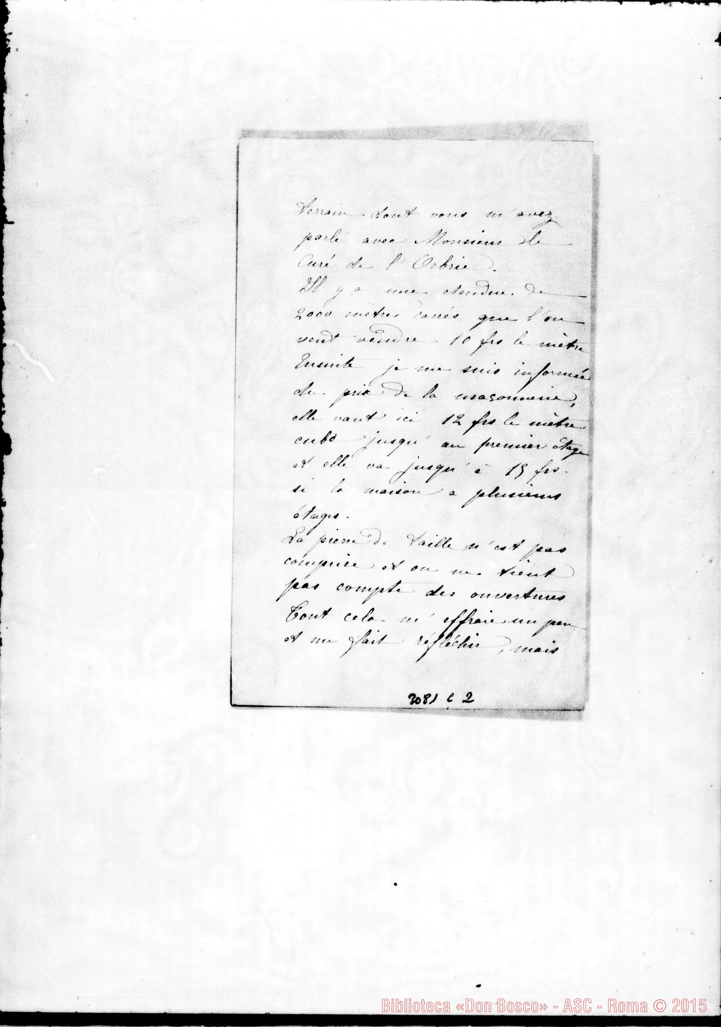 Fotogramma C 2 — A. Perrocheau - Révérend Père. Les Sables, 23-07-1897