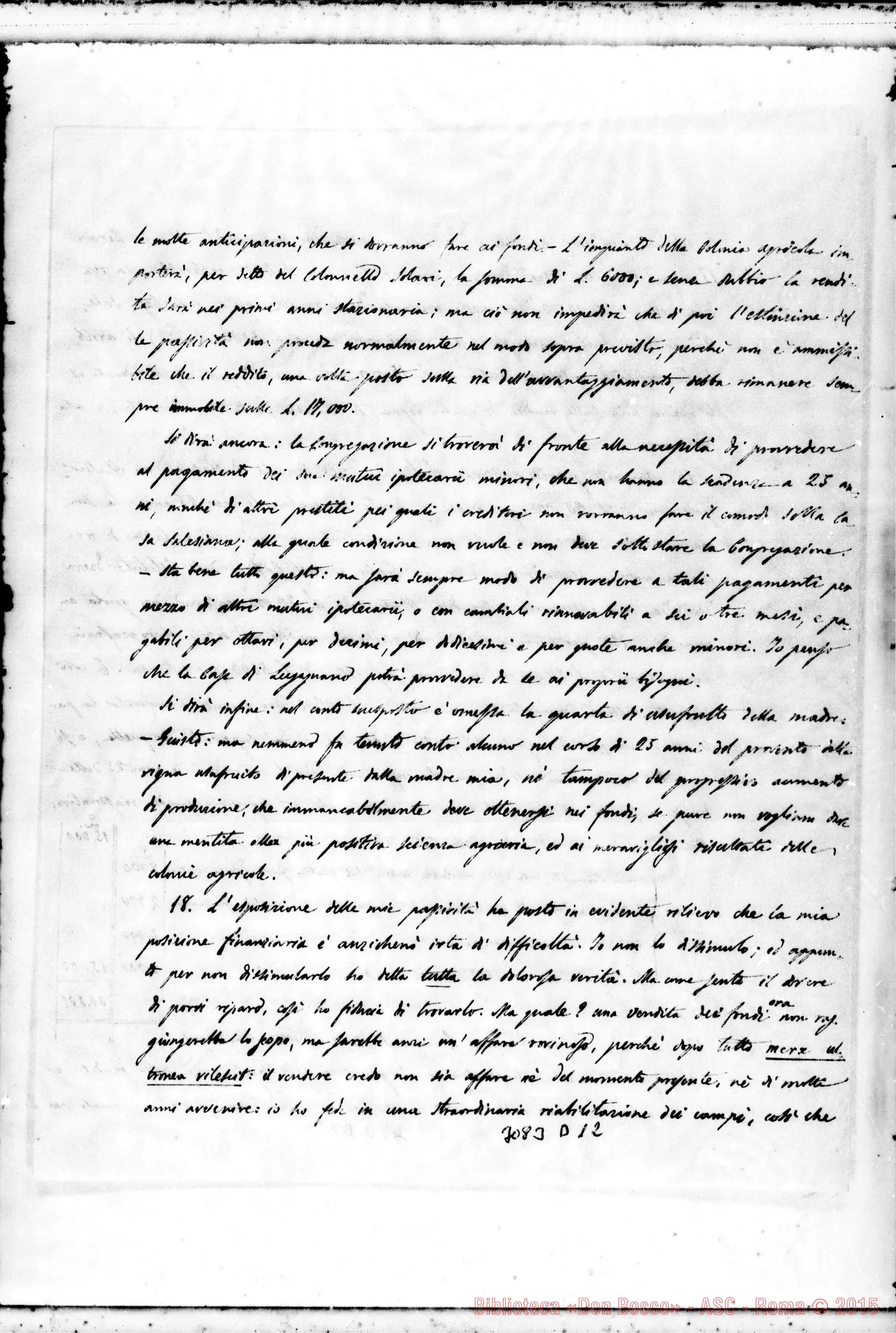 Fotogramma D 12 — Altra bozza di convenzione, 1899. Firma: Fratelli Armelonghi