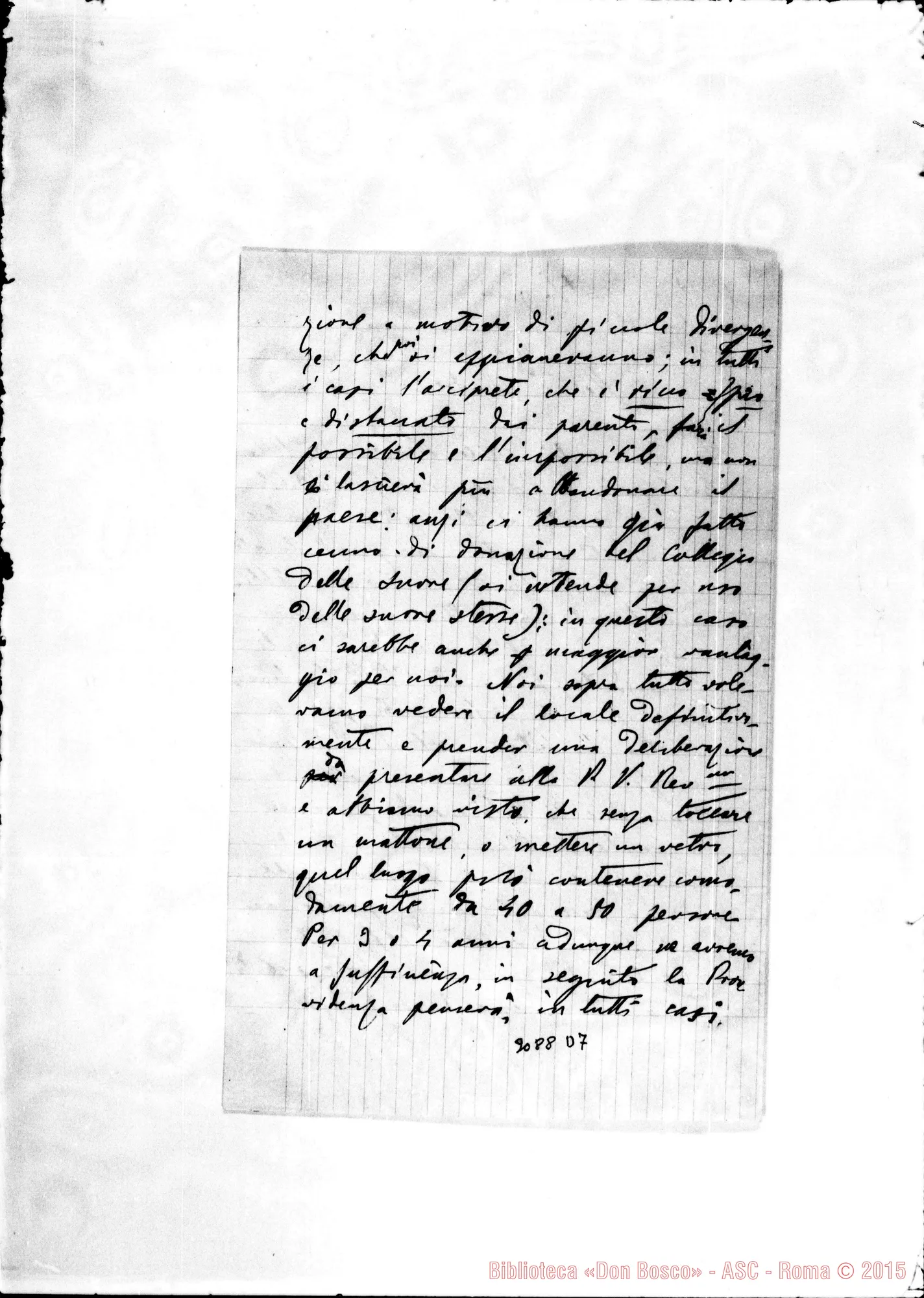 Fotogramma D 7 — D. Piccollo - D. Rua. Catania, 5-08-1892. Autogr. Rua