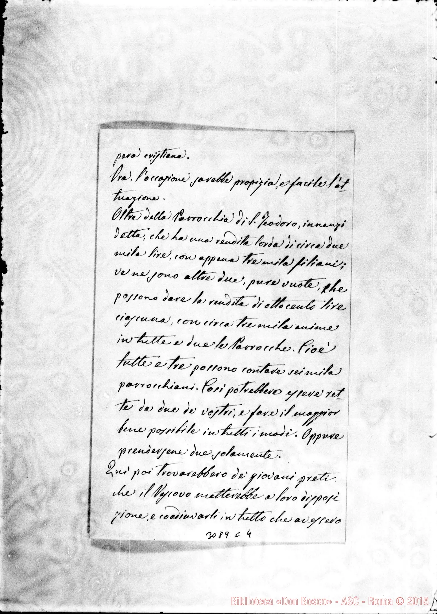 Fotogramma C 4 — Melfi: Vincenzo Maulà, can., vie. - D. Rua. Melfi, 8-01-1898