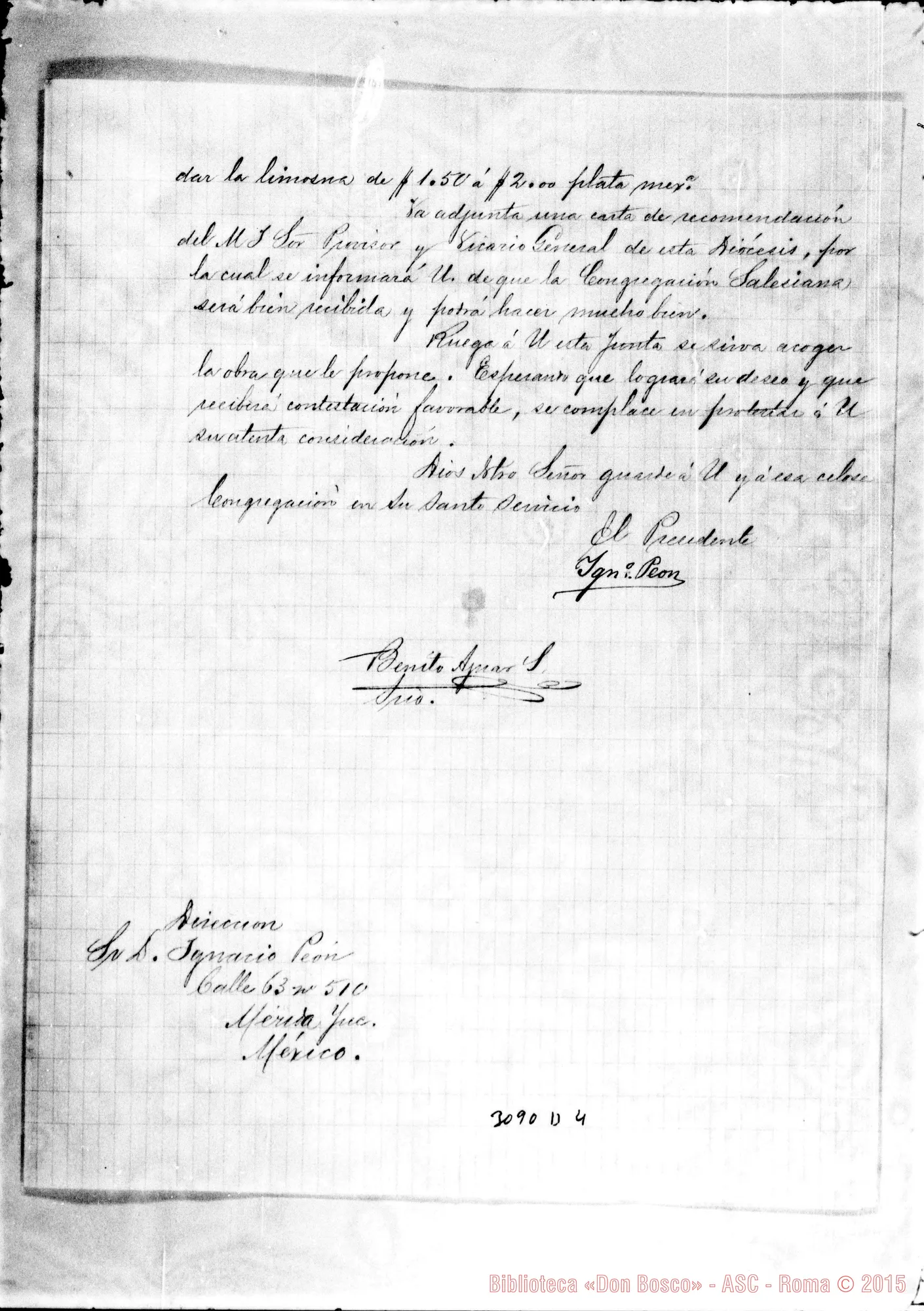 Fotogramma D 4 — Ignazio Peón - D. Rua. Mérida, 30-08-1899