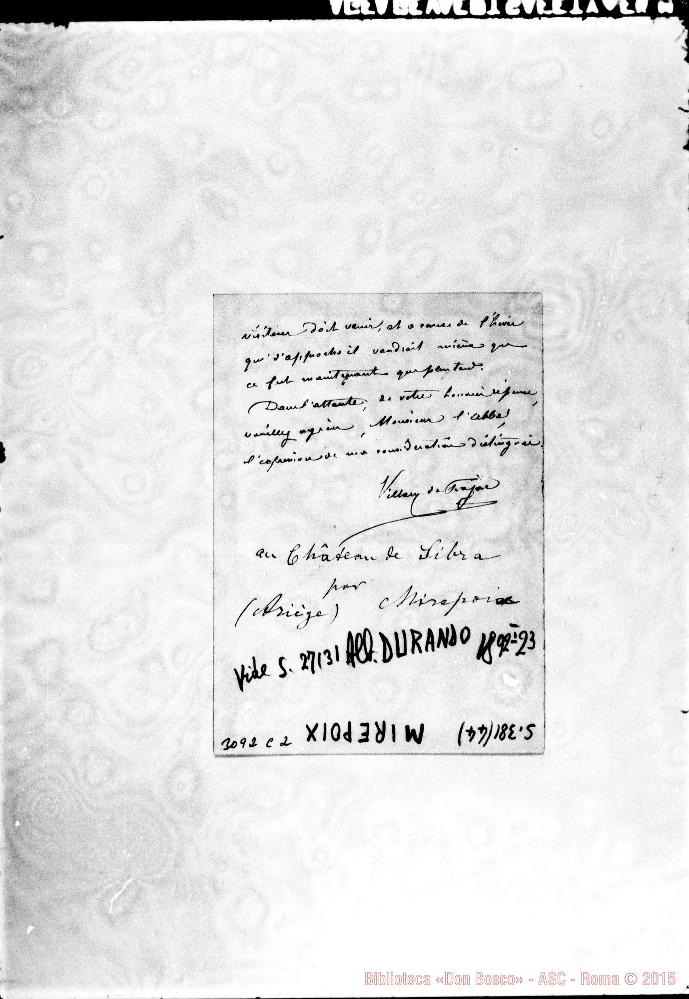 Fotogramma C 2 — Villary - Monsieur TAbbé, il 5-11-1891