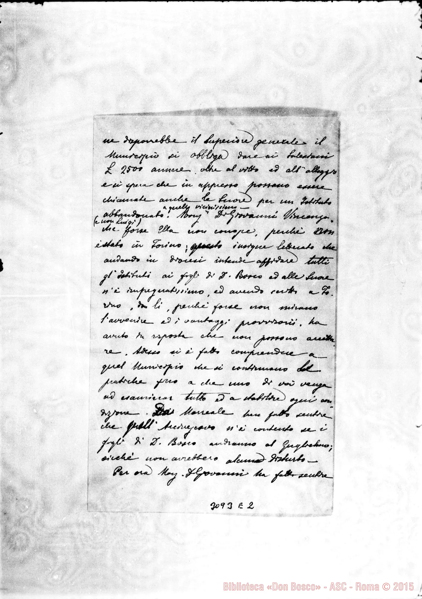 Fotogramma E 2 — Monreale: Sac. G. Catalanotto - D. Marenco. s.d.