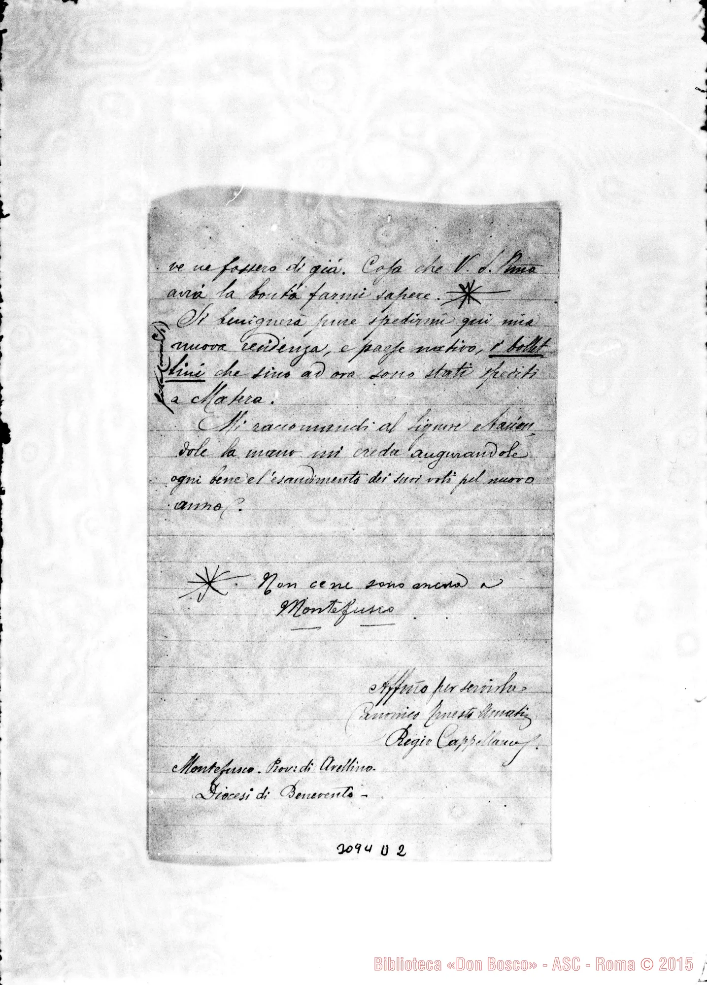 Fotogramma D 2 — Can. Ernesto Amati - D. Rua. Montefusco, 27-12-1905