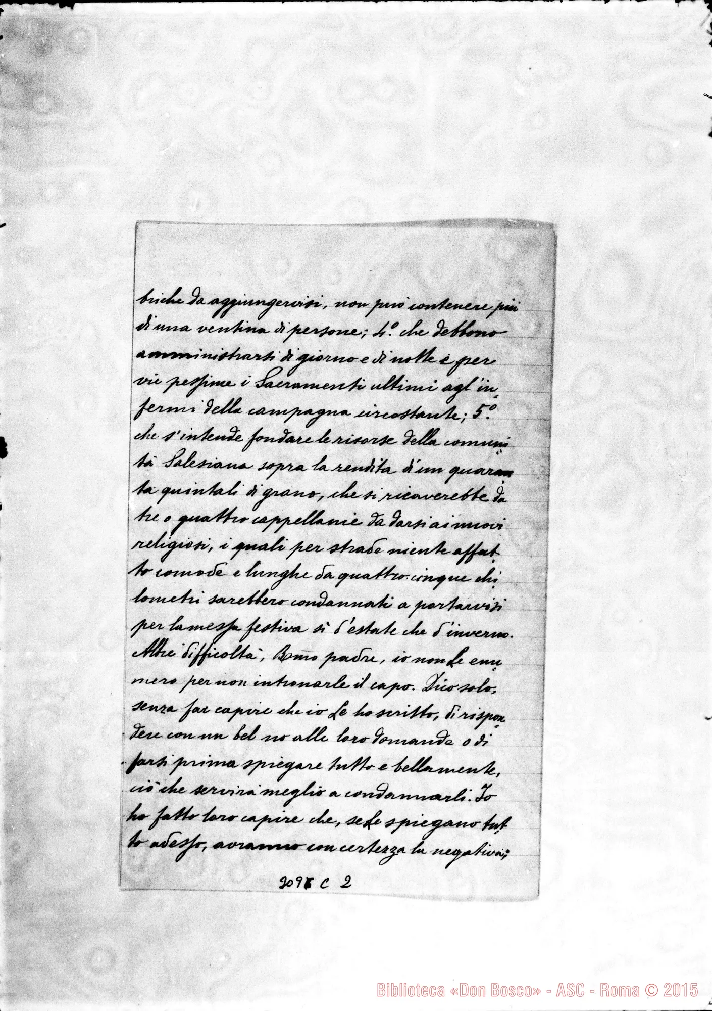 Fotogramma C 2 — Mosciano: Antonio Maria di Castilenti - P. Generale. Campii, 14-11-1895