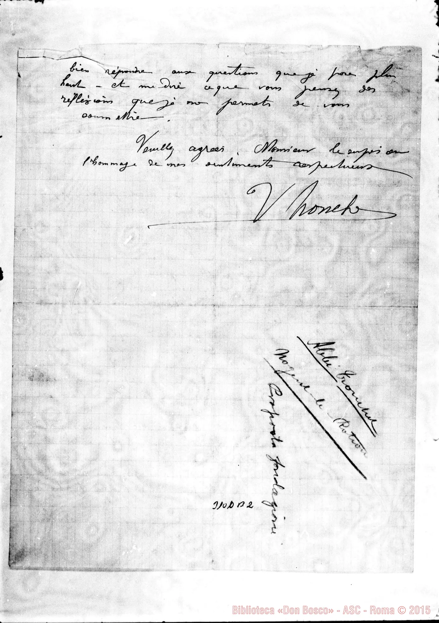 Fotogramma B 2 — L’Abbé Tronche - Monsieur Le Supérieur. Nogent, 25-10-1901