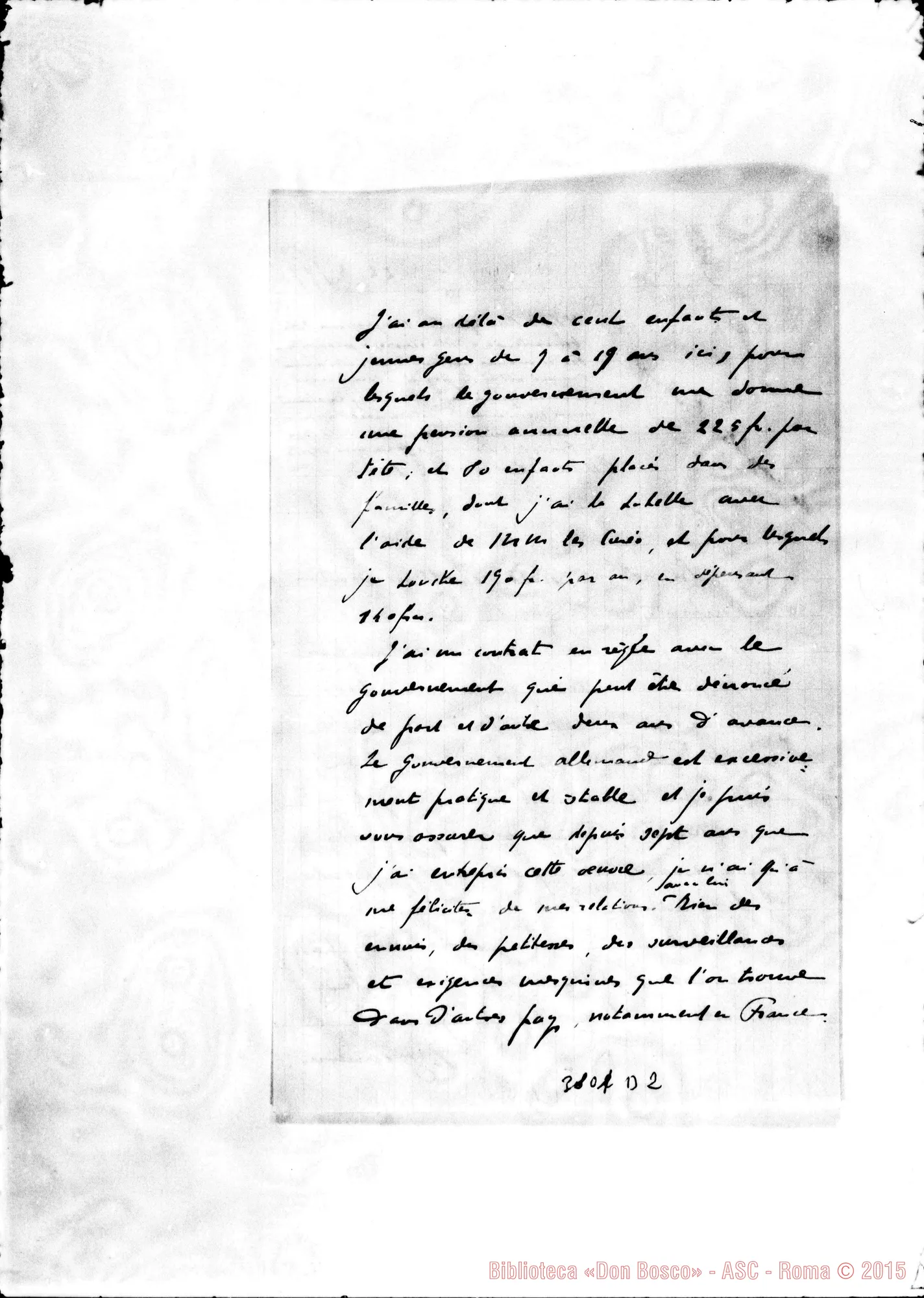 Fotogramma D 2 — Ober: L’Abbé . Thilmont - Révérend Pére. Ober-Giningen, 22-03-1899