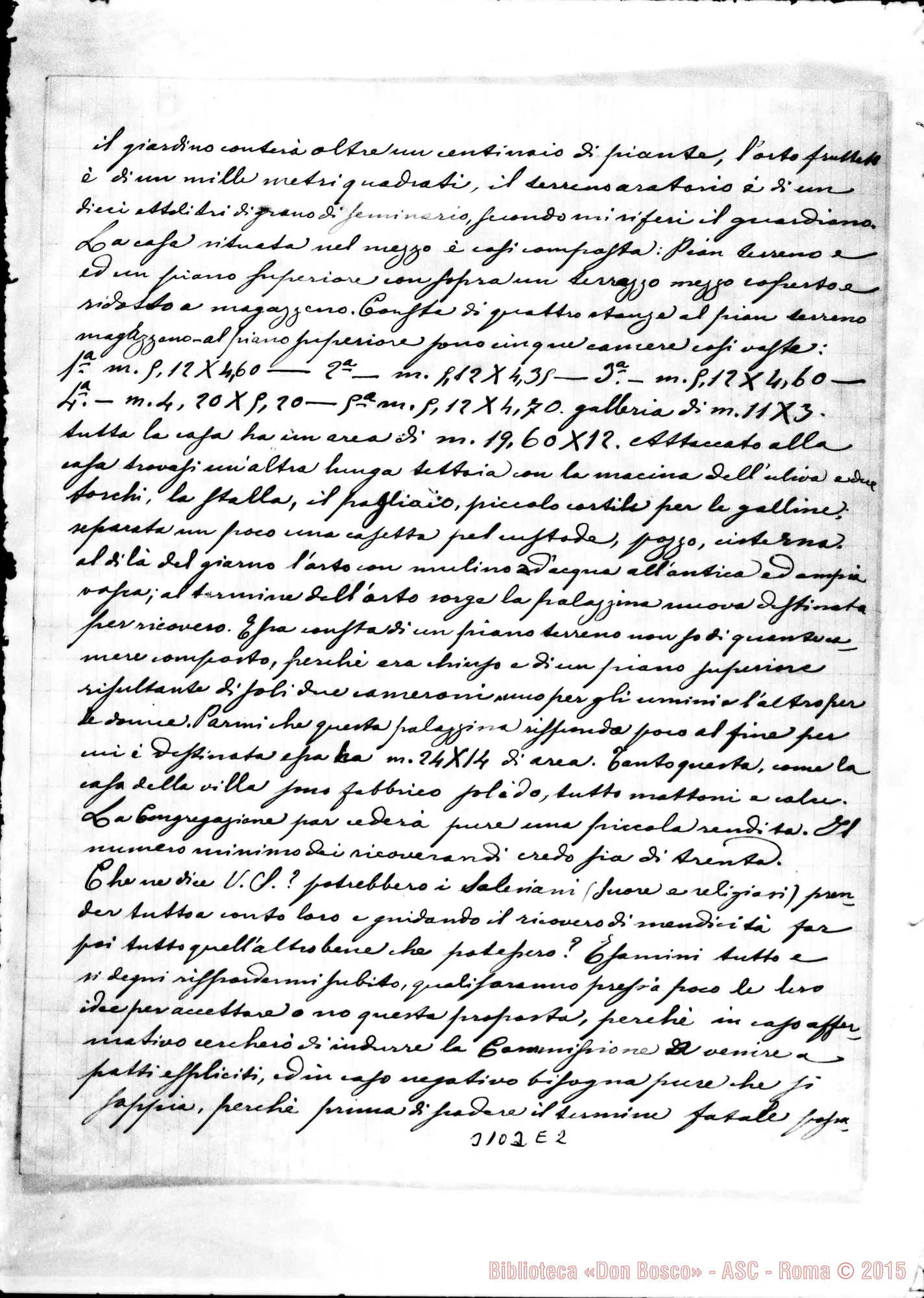 Fotogramma E 2 — Oristano: Sac. Francesco Manca - D. Ottonello. Oristano, 18-12-1899