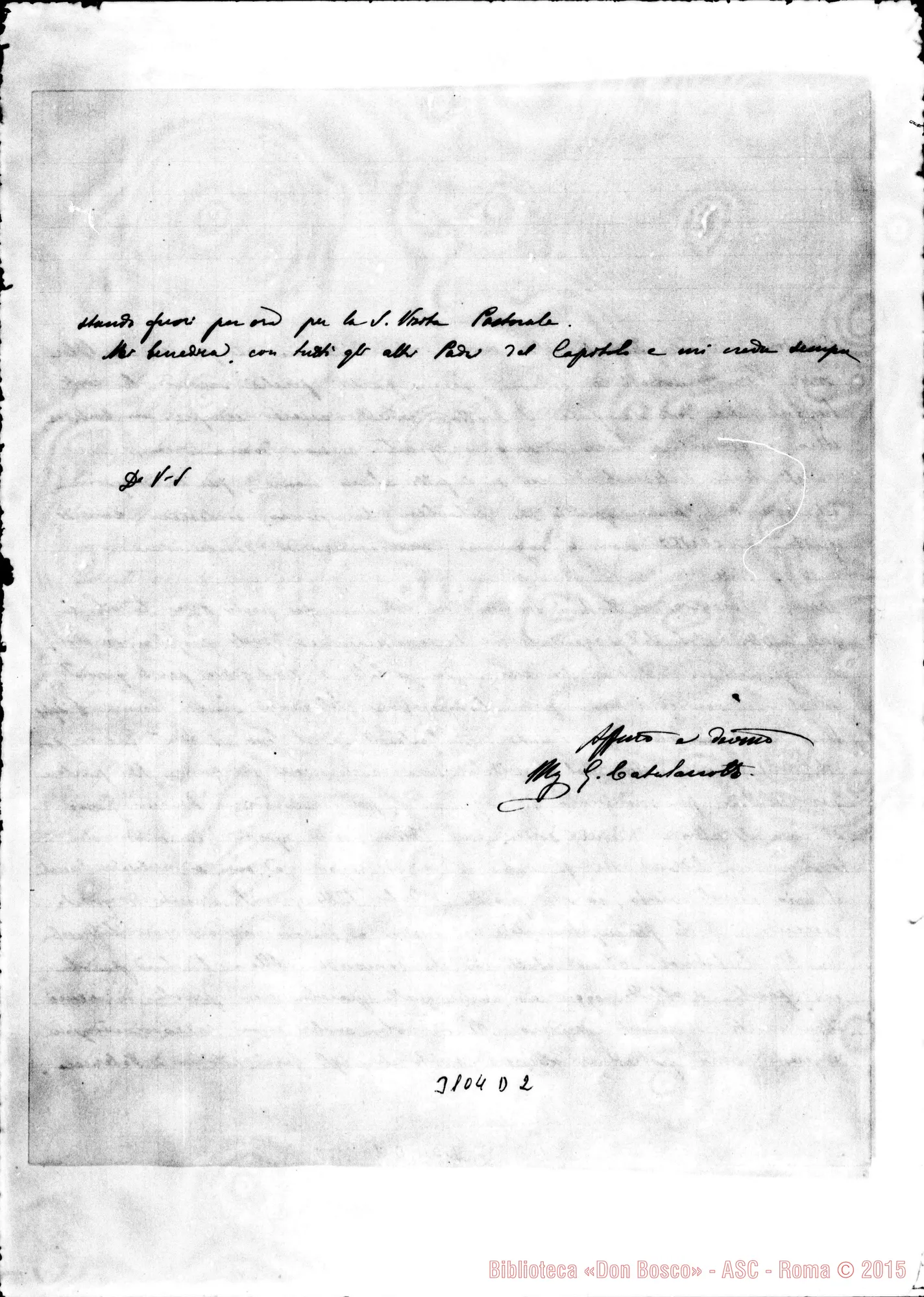 Fotogramma D 2 — D. G. Catalanotto - D. Rua. Palermo, 23-10-1908