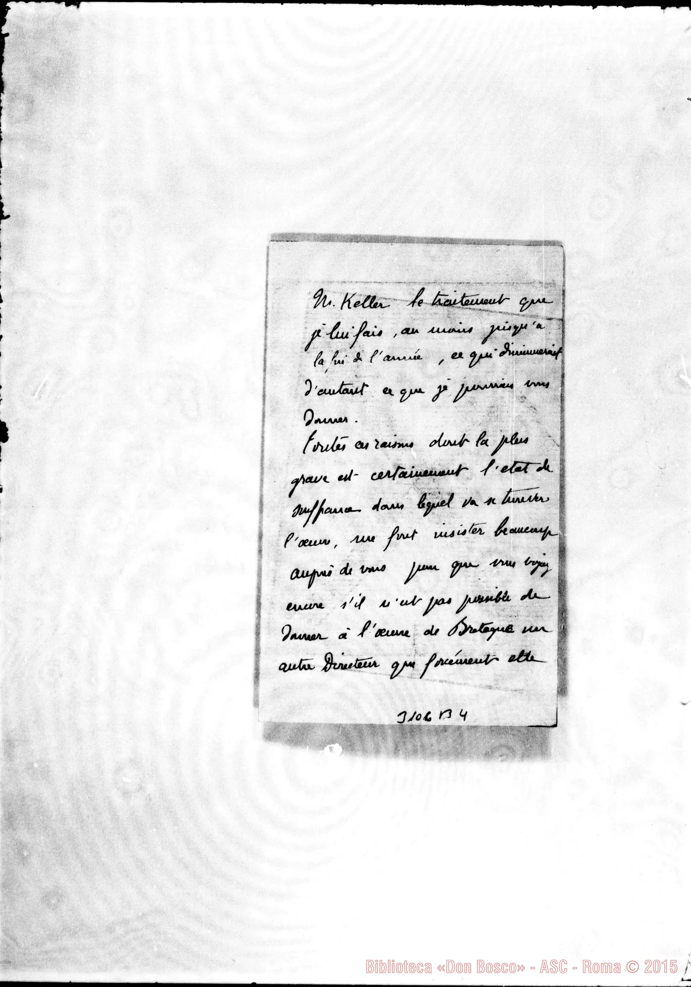 Fotogramma B 4 — L’Abbé Blain des Cormiers - Supérieur. Paris, 22-03-1901