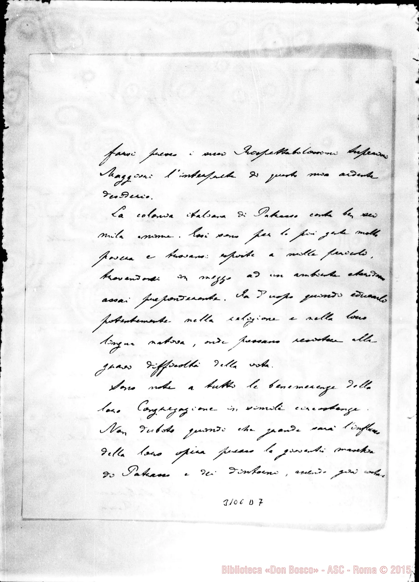 Fotogramma D 7 — Convenzione per l’Oratorio di Grenoble. Paris, 22-04-1901