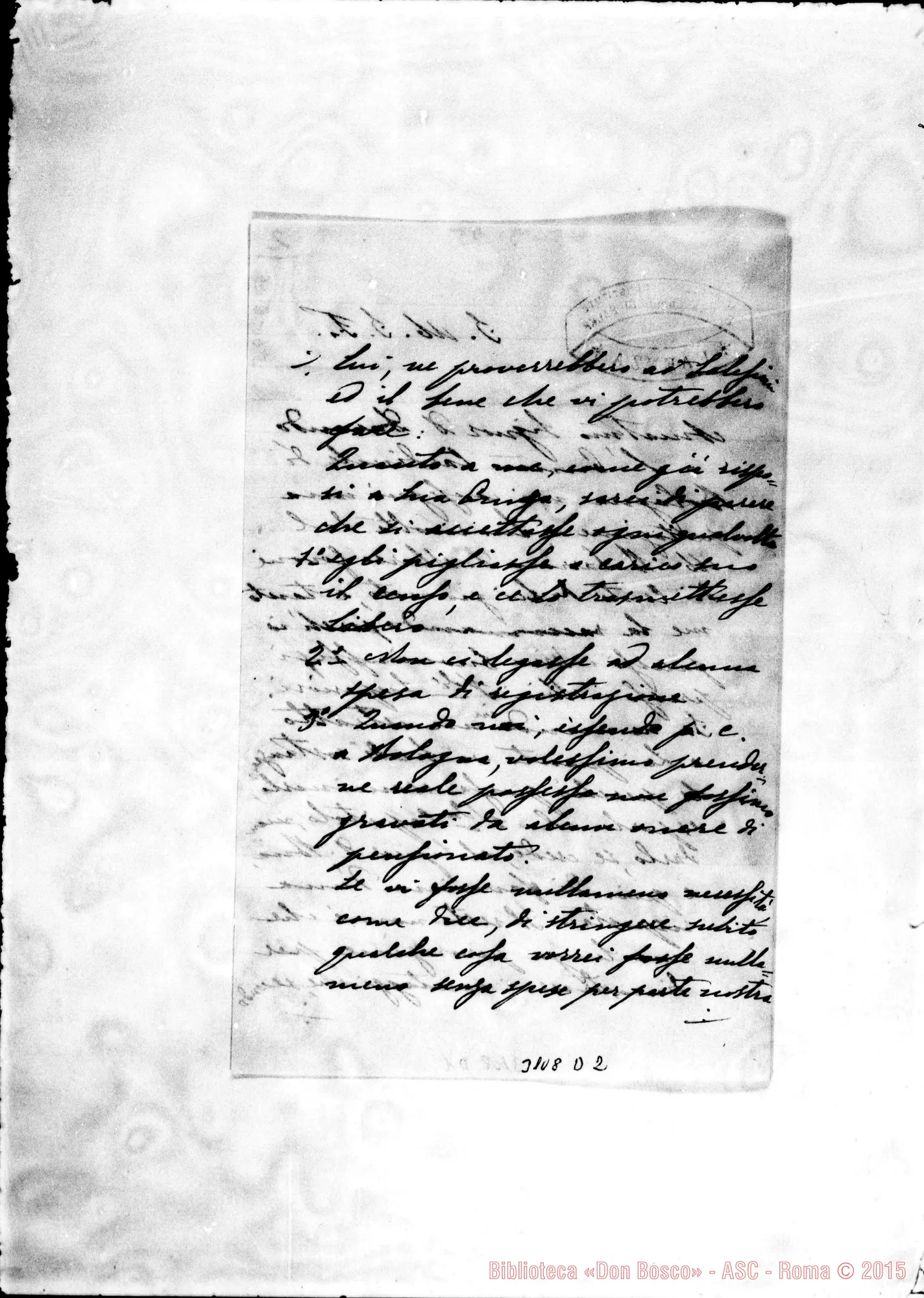 Fotogramma D 2 — Giambattista - D. Durando. Faenza, 5-03-1895