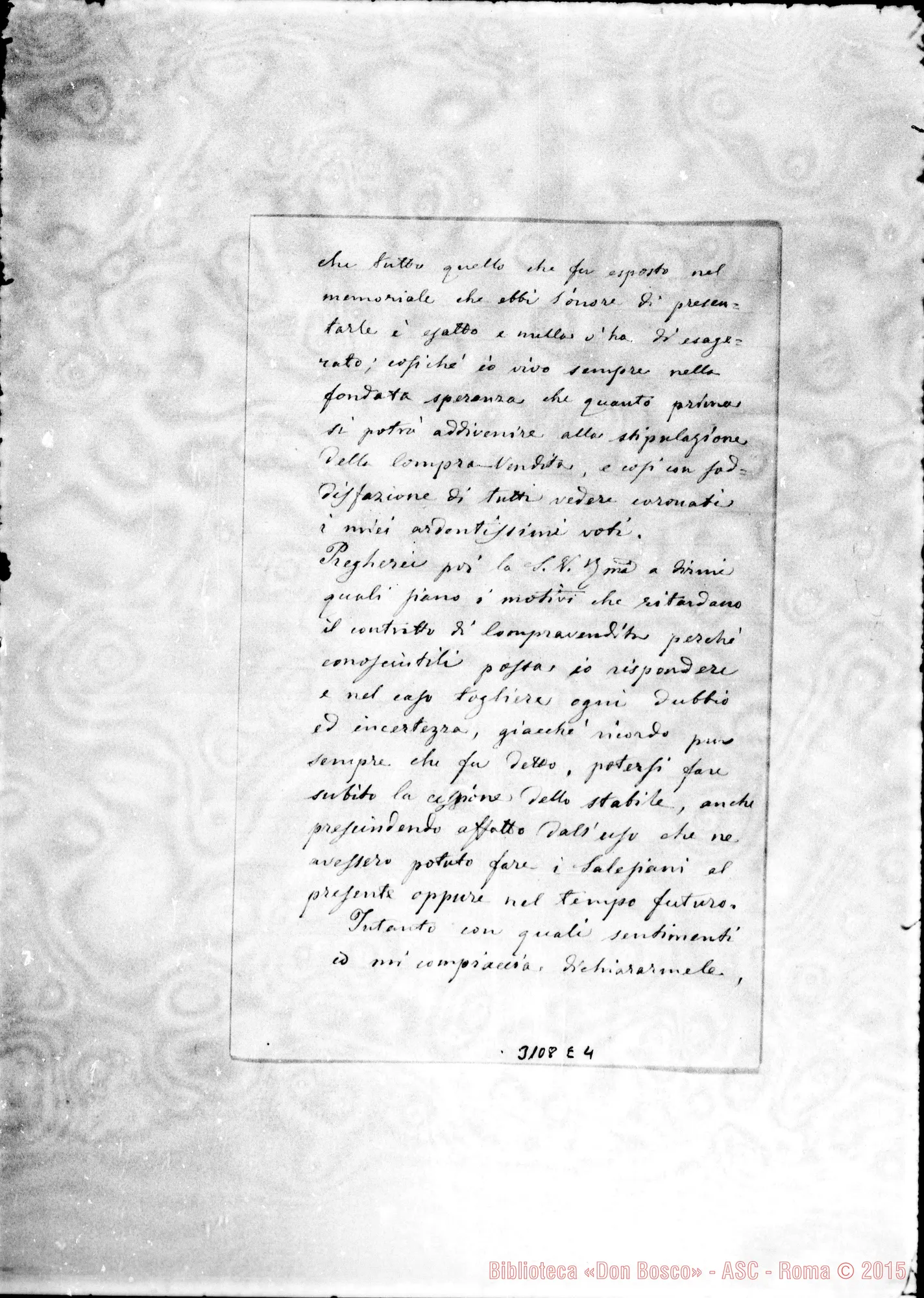 Fotogramma E 4 — Paviot: L’Abbé Besson, aumonier - Révérend Pére. Paviot, 22-08-1894