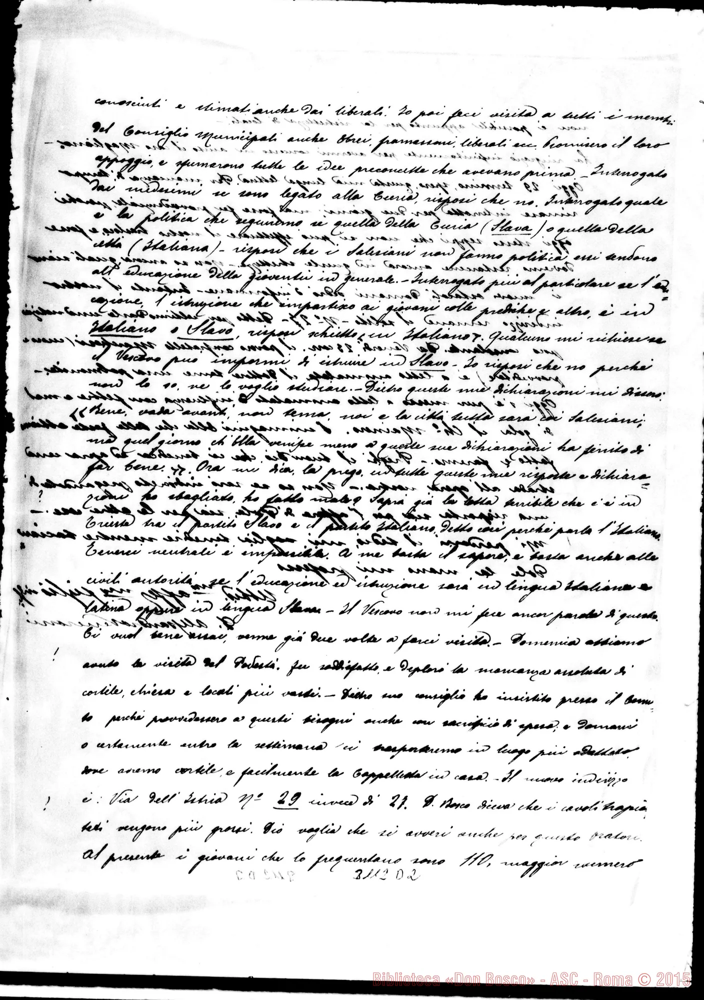 Fotogramma D 2 — D. Veronesi - D. Rua. Trieste, 26-12-1898