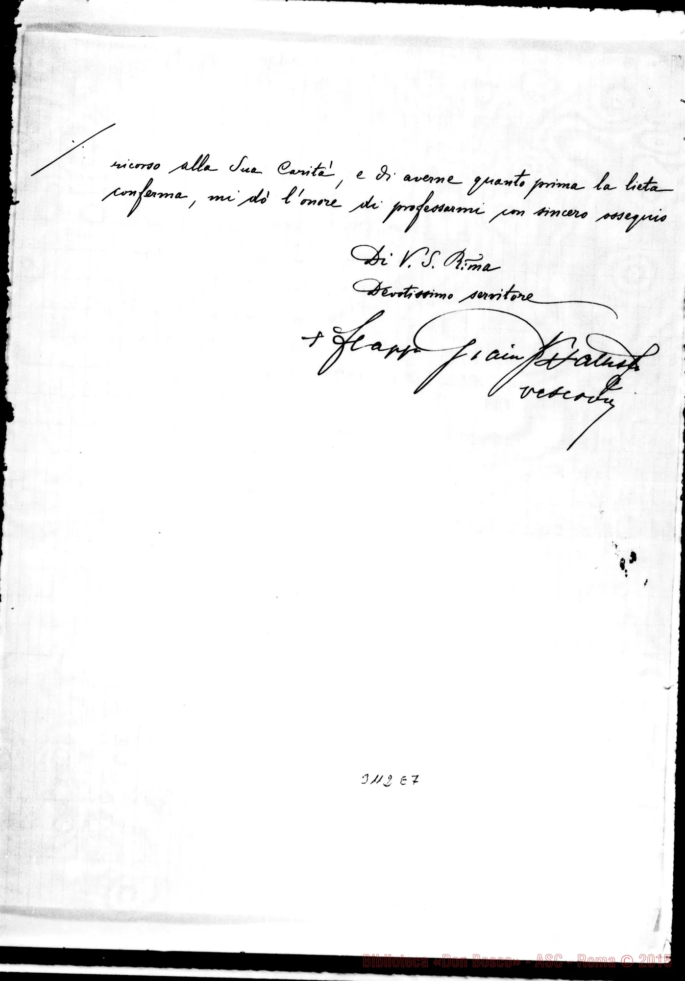 Fotogramma E 7 — Giov.Batt. Flapp, vesc. - D. Rua. Parengo, 9-07-1901. Autogr. Rua
