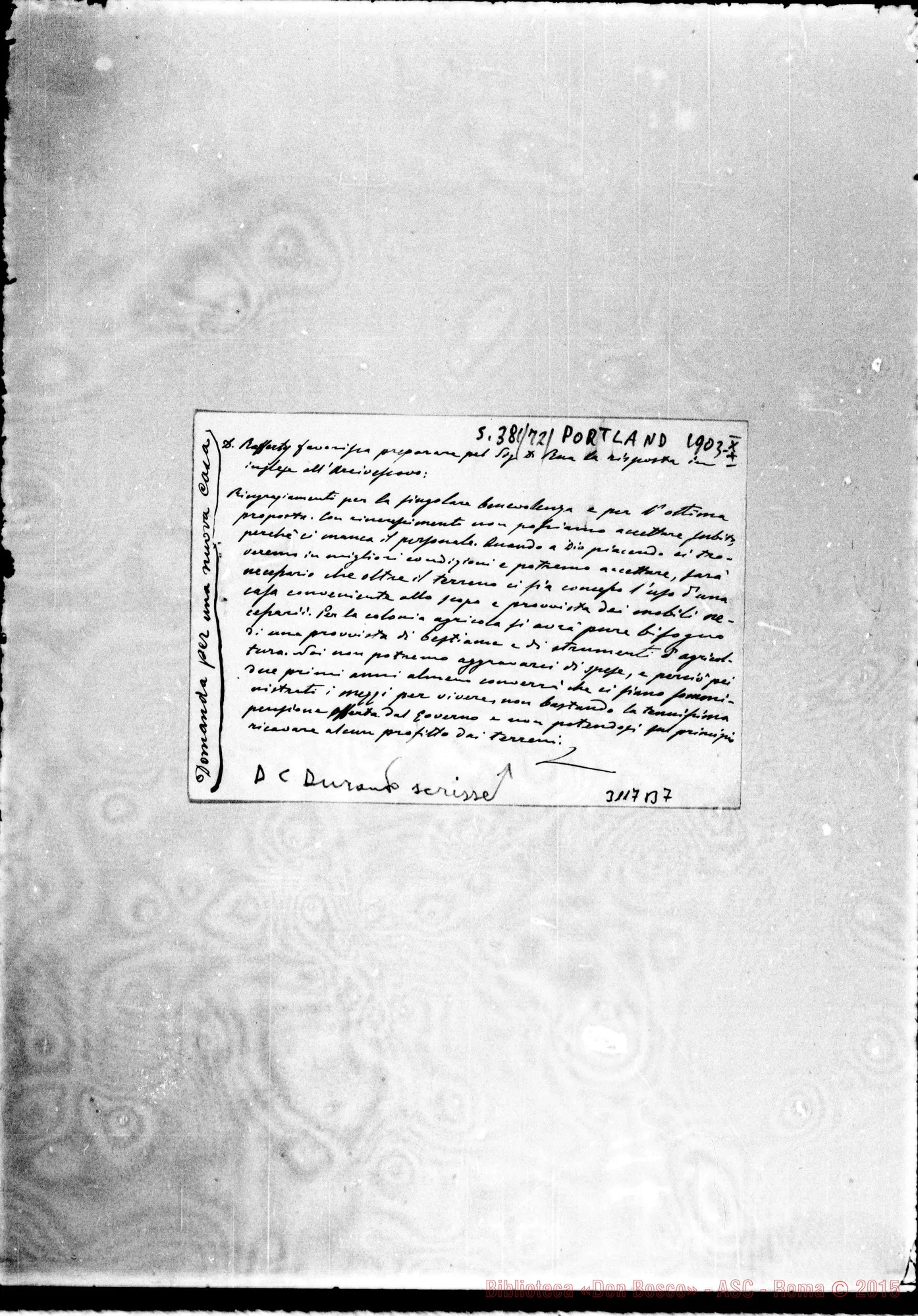Fotogramma B 7 — D. Durando - D. Rafferty