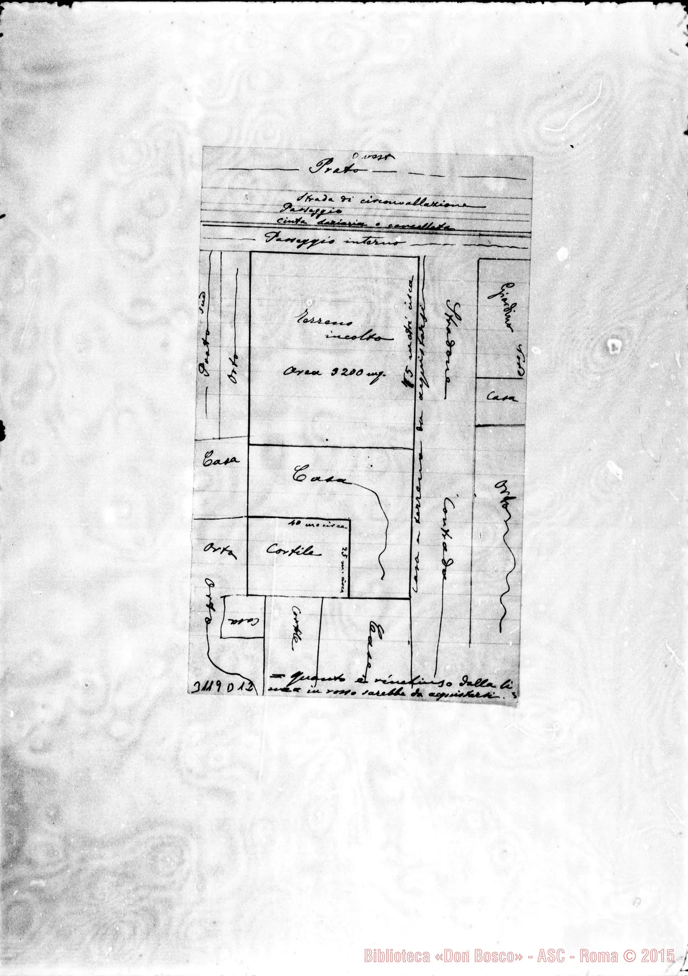 Fotogramma D 12 — Can. Giannasi Carlo - Rev.mo Signore. Reggio E., s.d.
