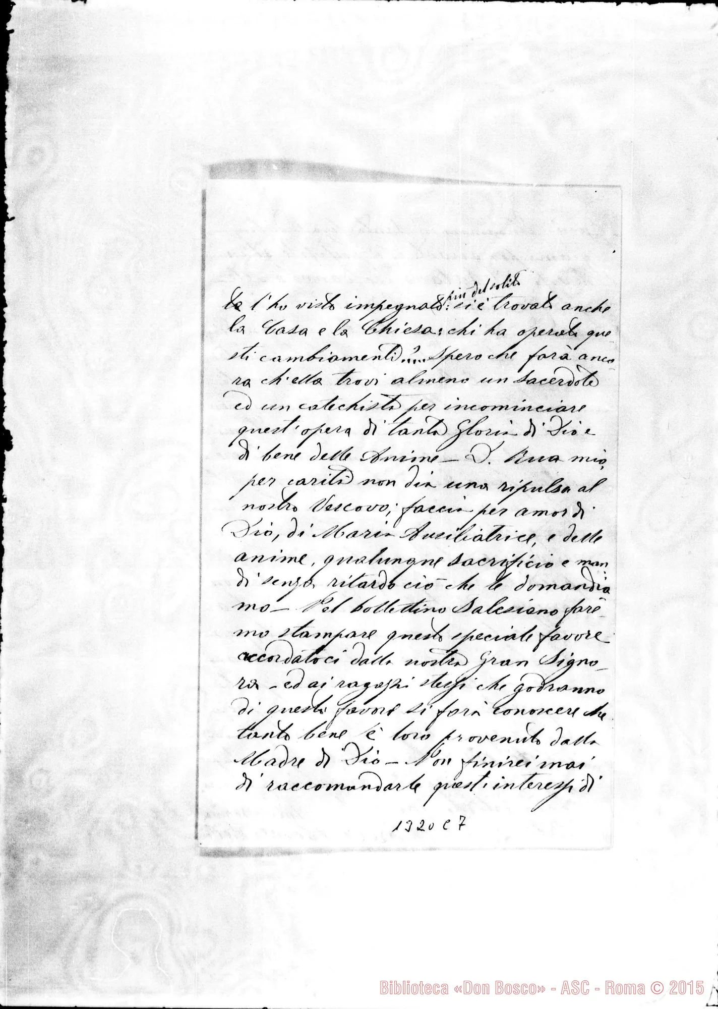 Fotogramma C 7 — Rieti: Teresa Lelli - D. Rua. Rieti, 27-12-1899