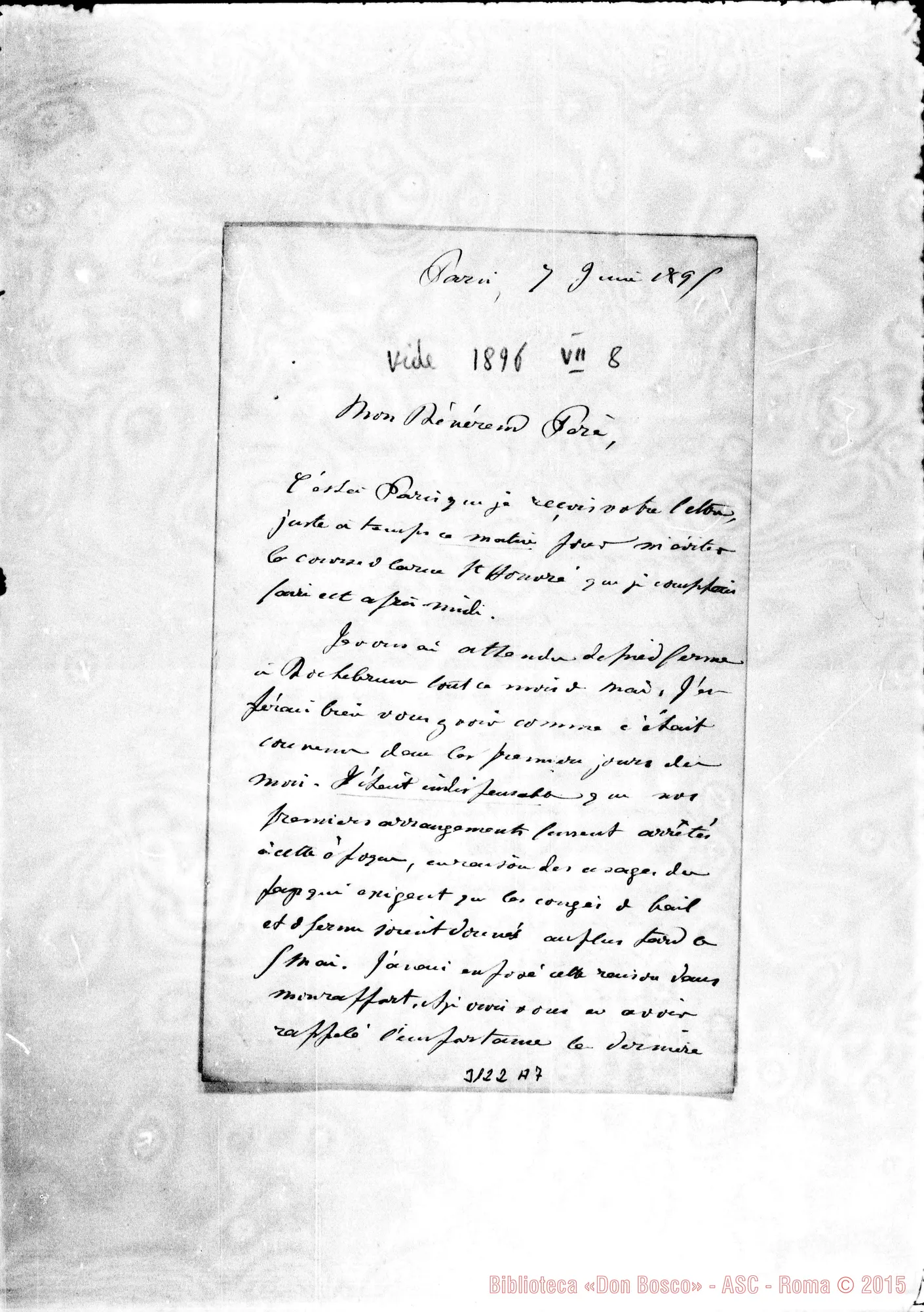 Fotogramma A 7 — Rochebrune: Avv. Dupont - Révérend Pére, il 7-06-1895