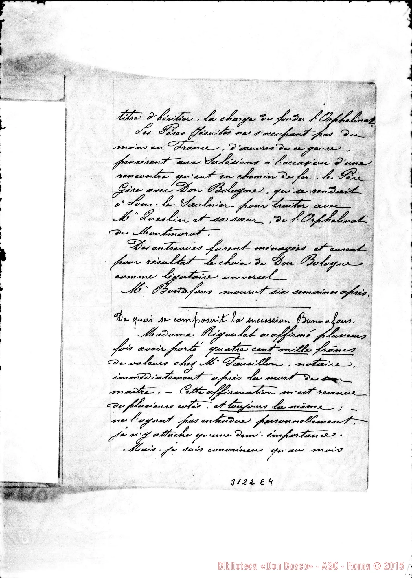 Fotogramma E 4 — Testament de M. Bonnafous