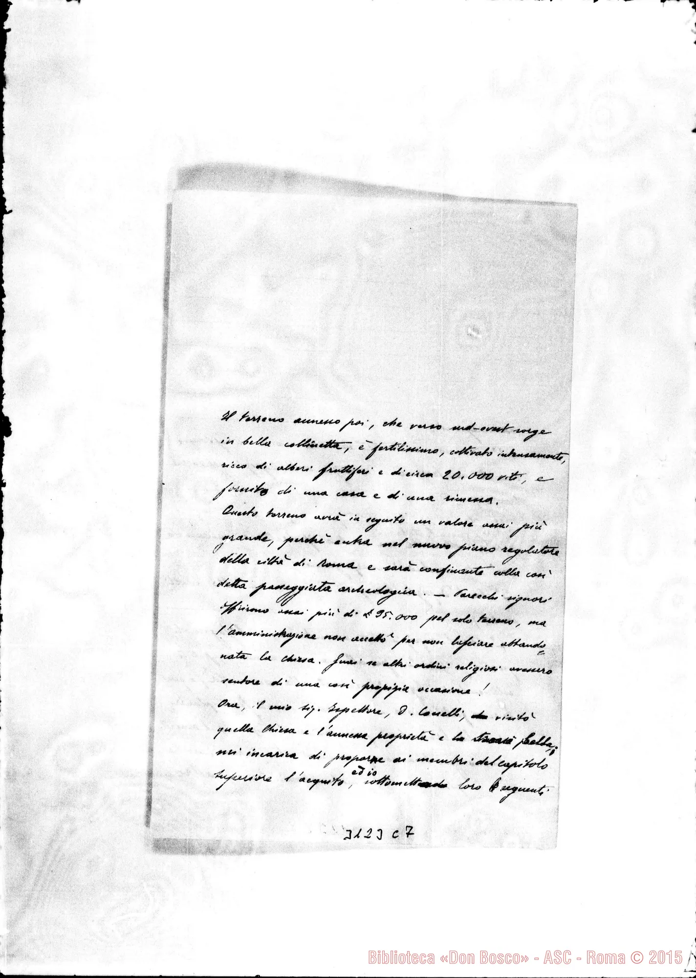 Fotogramma C 7 — D. Tomasetti - D. Rua. Roma, 2-06-1907