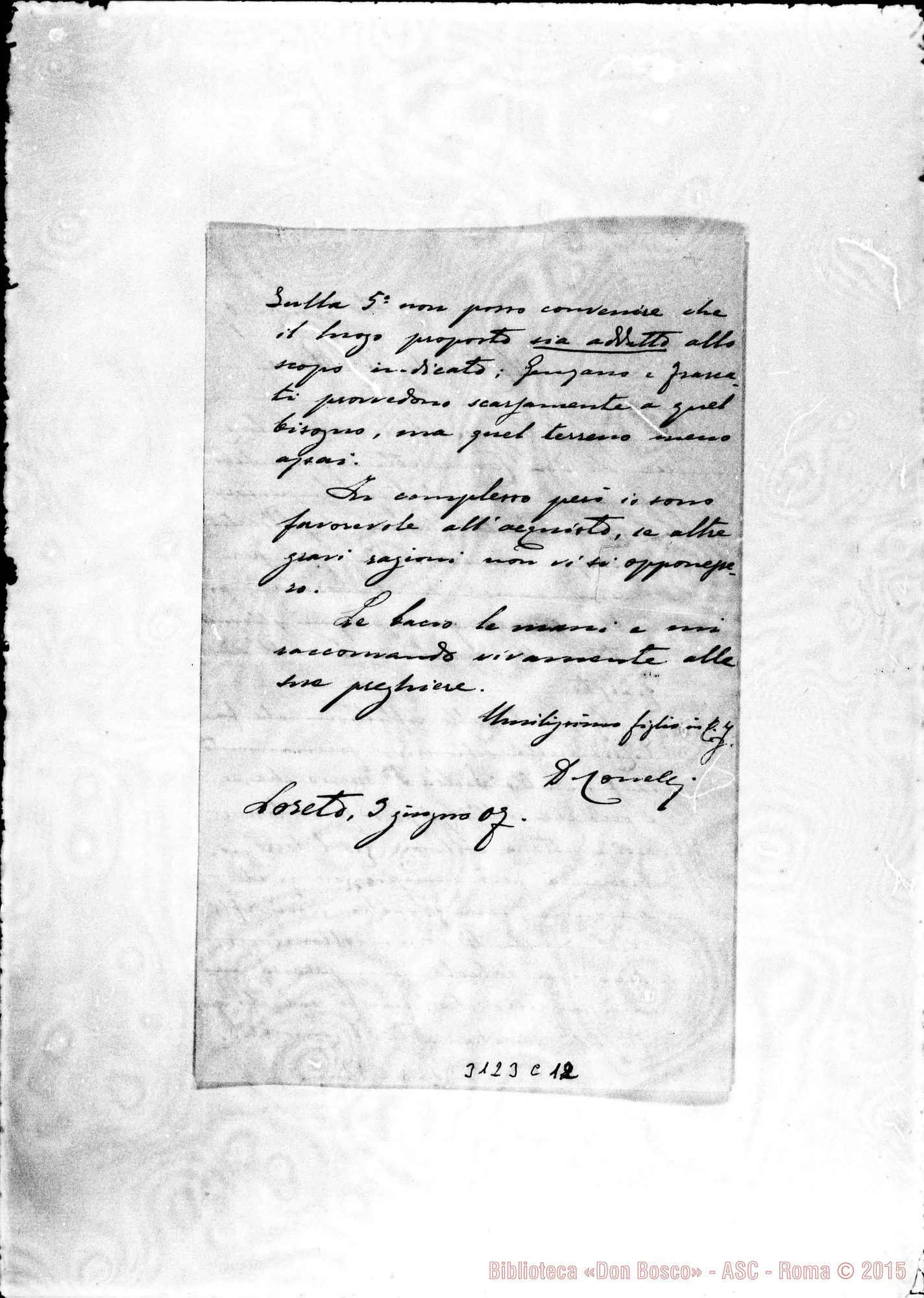 Fotogramma C 12 — Acci, altra Conelli - Rua. Loreto, 3-06-1907