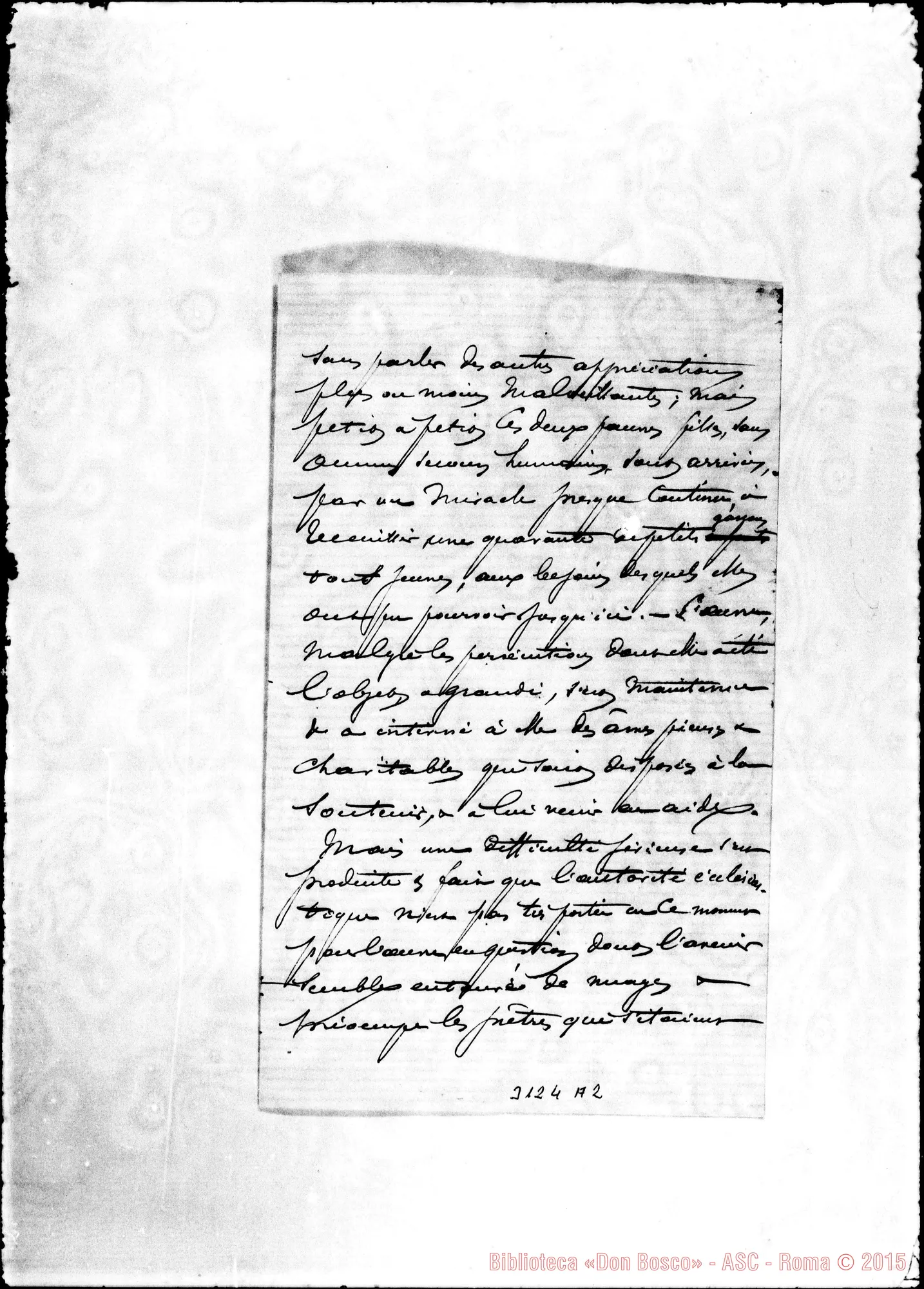 Fotogramma A 2 — Rouen: A. Payenneville - D. Rua. Rouen, 28-04-1889. Autogr. Rua