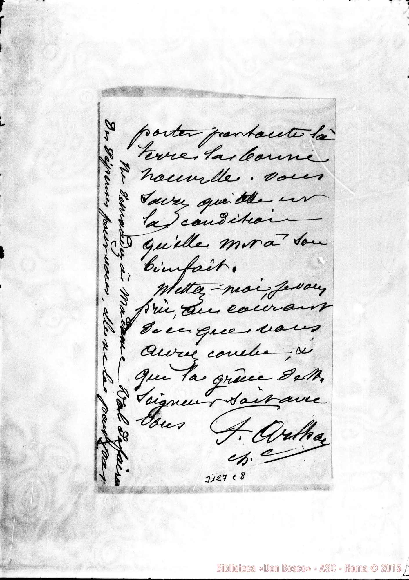 Fotogramma C 8 — F. Artbac - D. Bologna. Marseille, 16-03-1895