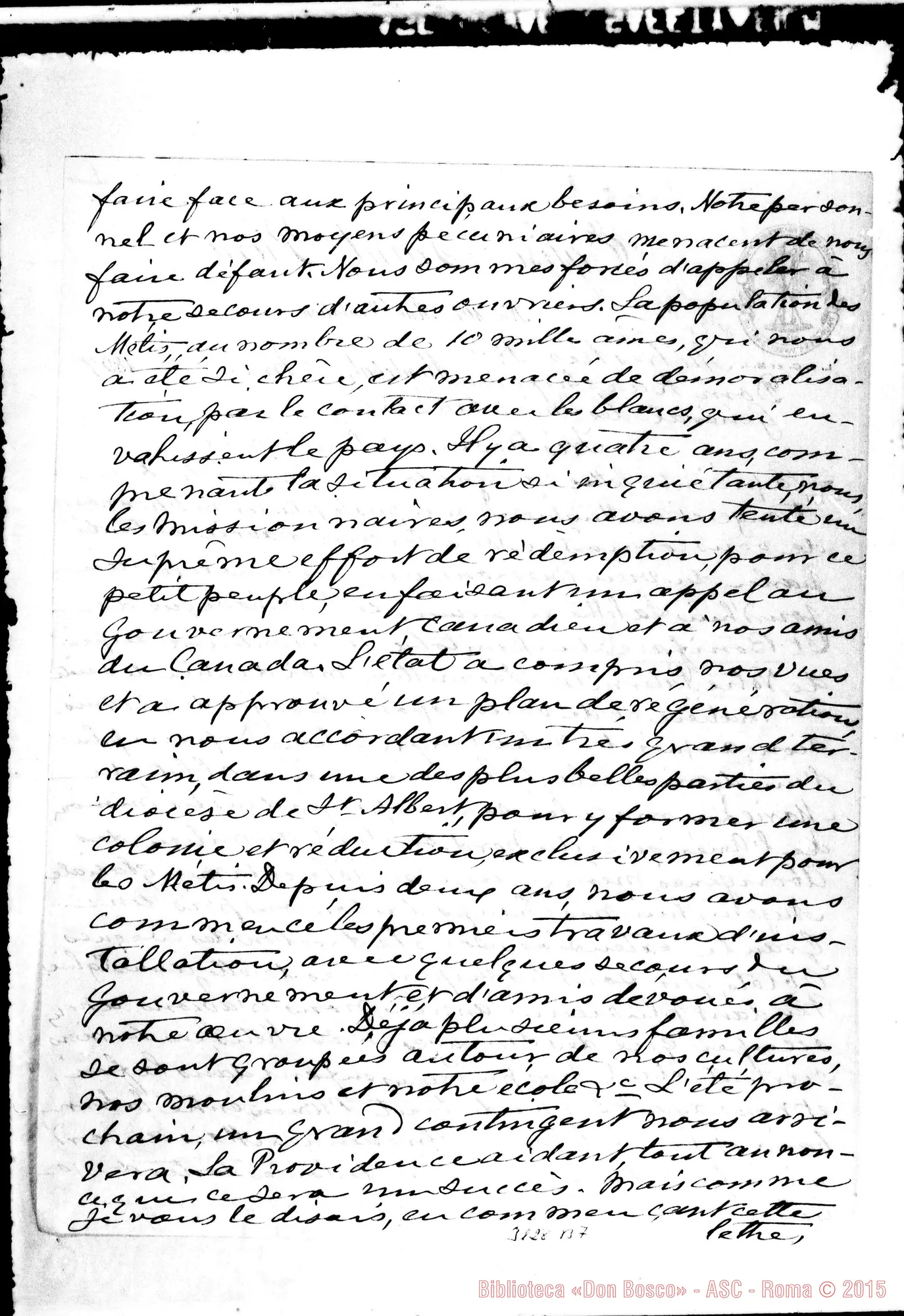 Fotogramma B 7 — A. Lacombe, sac. - D. Rua. Montréal, 30-03-1899