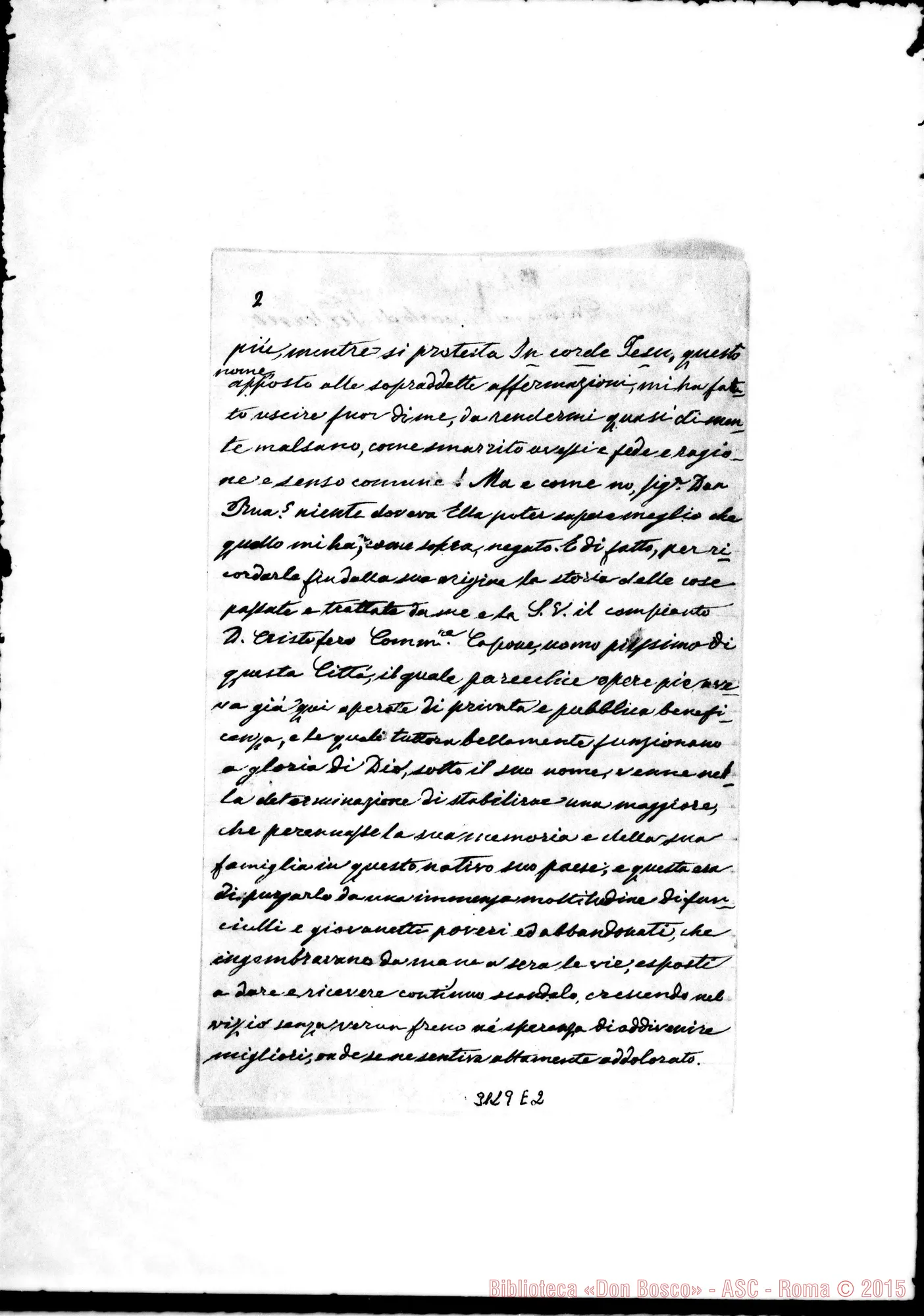 Fotogramma E 2 — Can. Eugenio Reppucci - D. Rua. Salerno, 10-06-1904. Autogr. Rua
