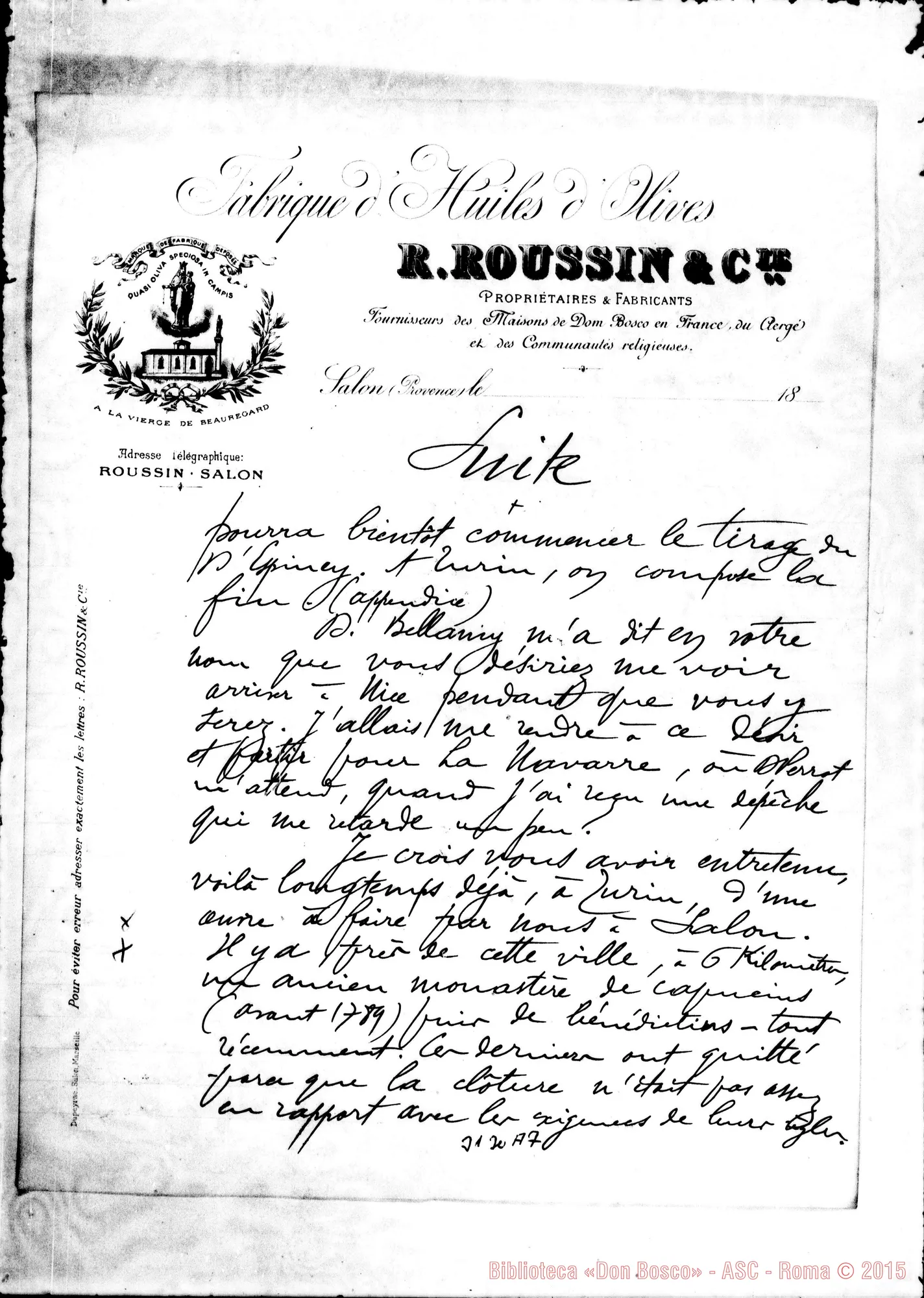 Fotogramma A 7 — Salon: R. Roussin - D. Rua. Salon, 25-02-1891