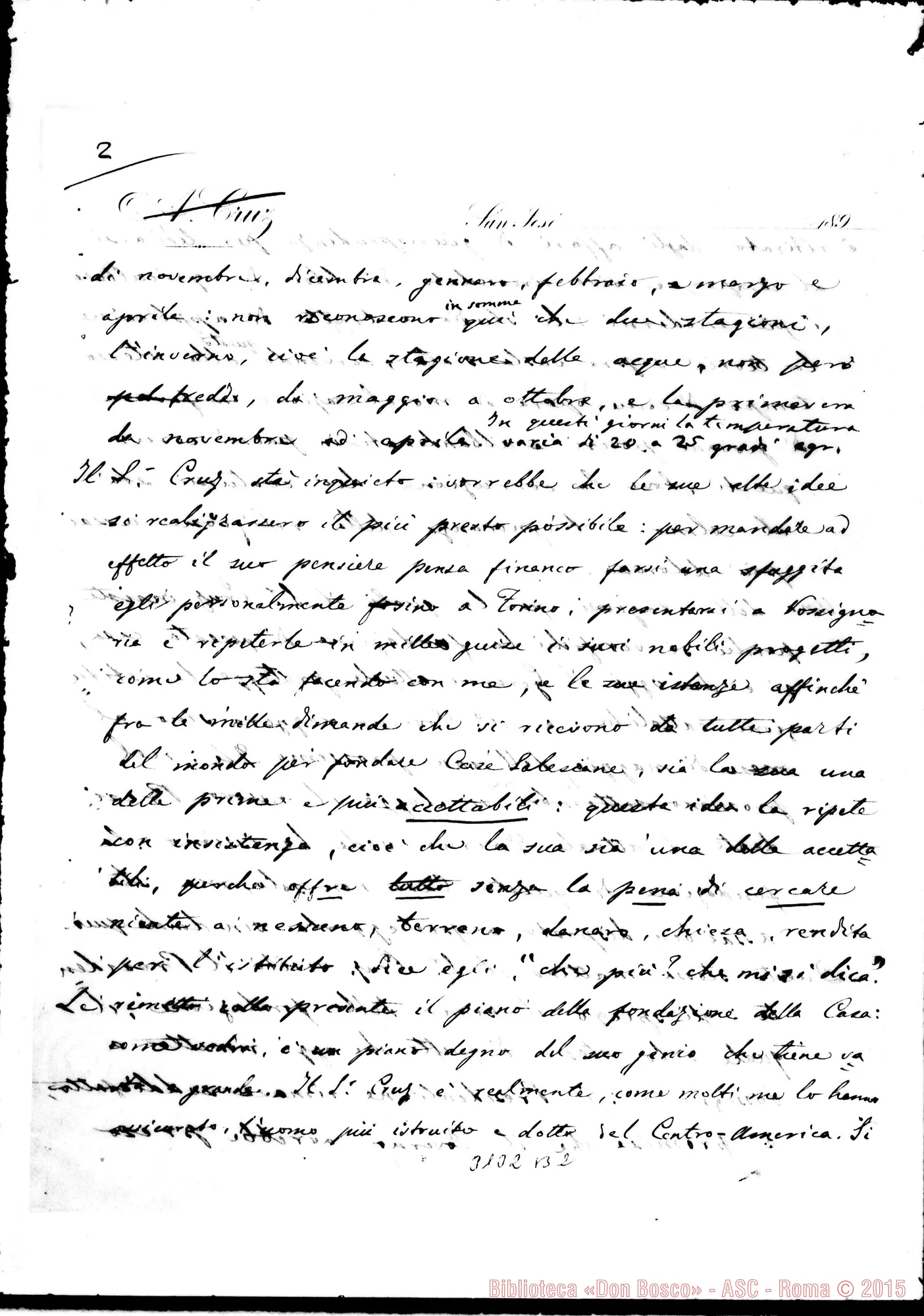 Fotogramma B 2 — D. Piperni - D. Rua. San José, 8-06-1893. Autogr. Rua