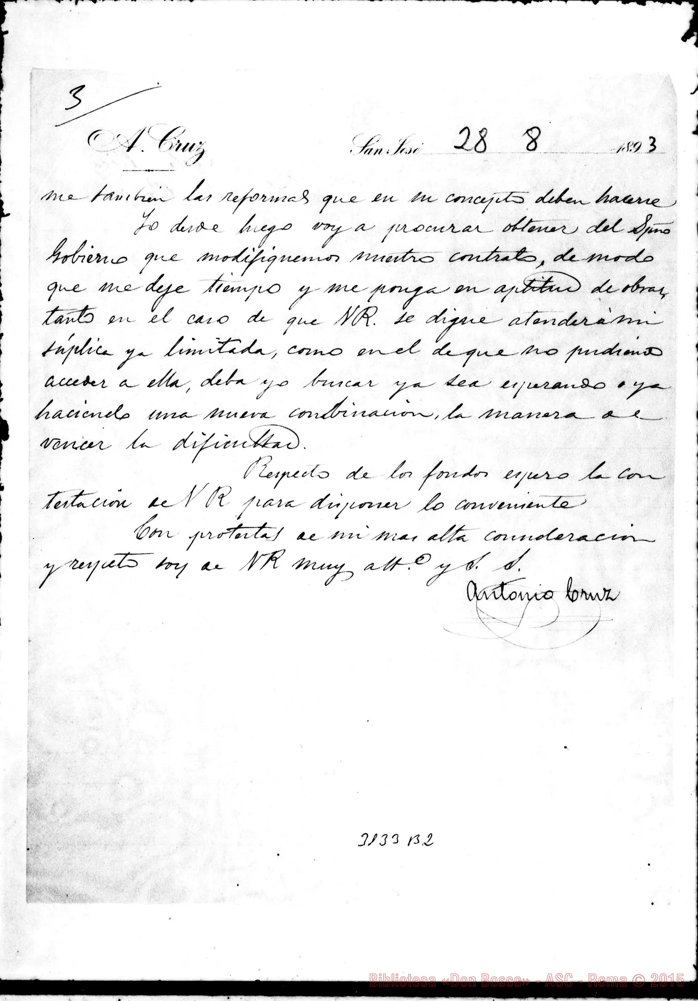 Fotogramma B 2 — Antonio Cruz - D. Rua. S. José, 28-08-1893
