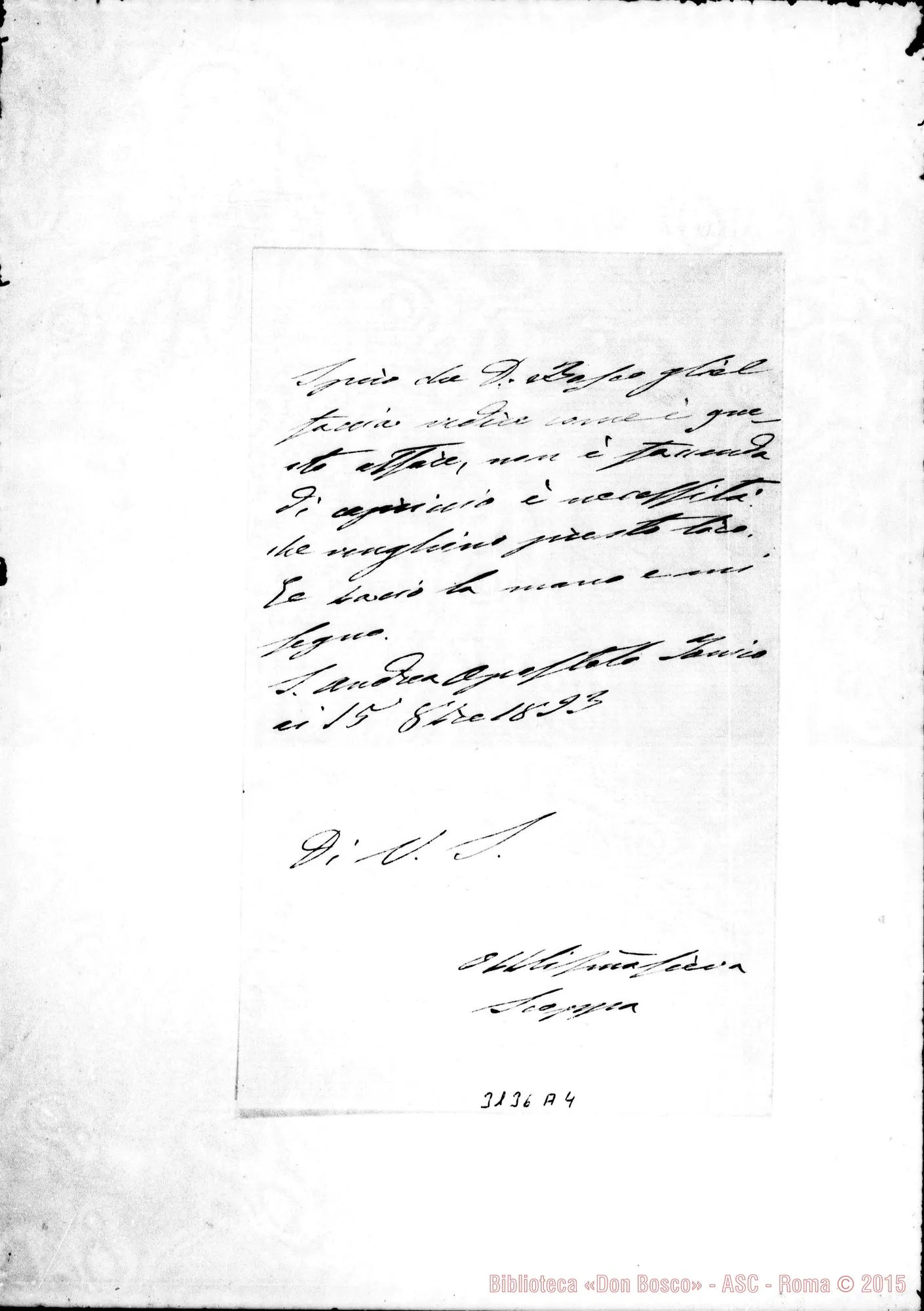 Fotogramma A 4 — Enrichetta Scoppa - Rispettabile Signore, il 15-10-1893