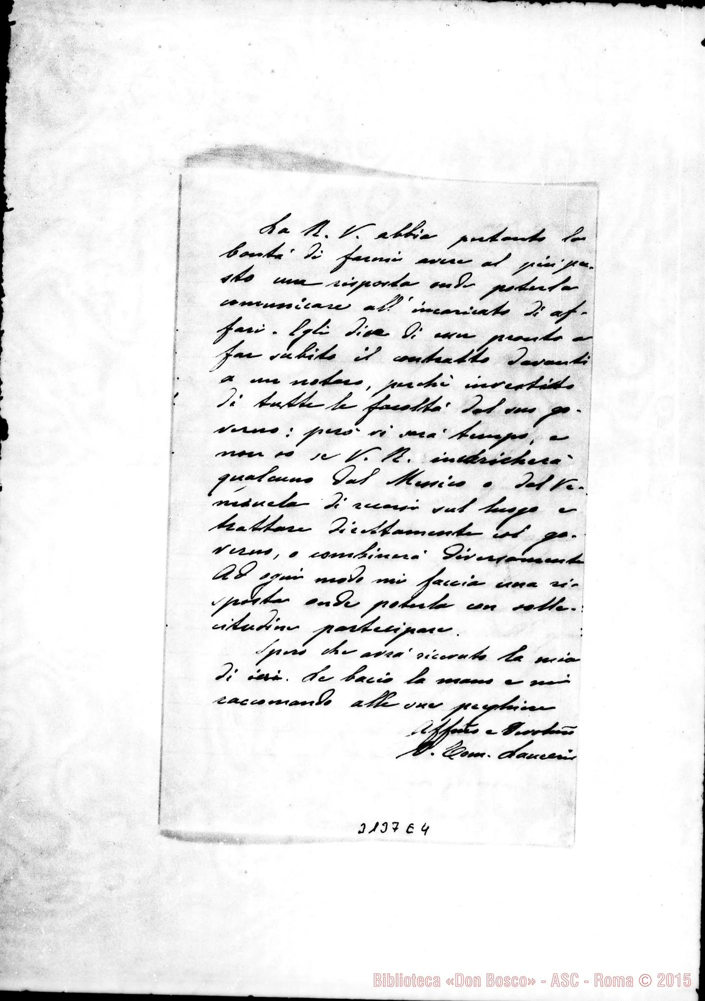 Fotogramma E 4 — Santo Domingo: D. Laureri Tommaso - D. Rua. Roma, 10-11-1901