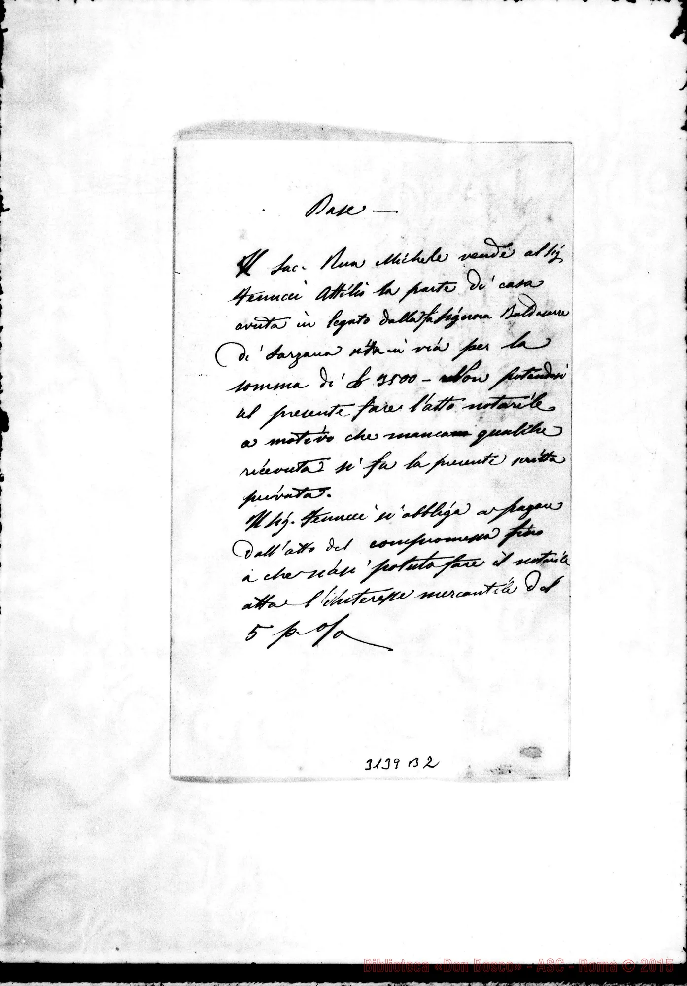 Fotogramma B 2 — Accluse altre due carte di D. Leveratto